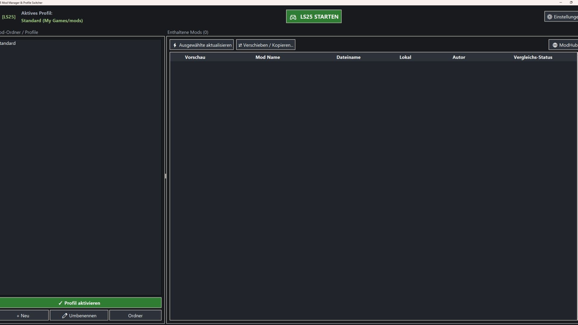Mod Manager & Profile Switcher 2