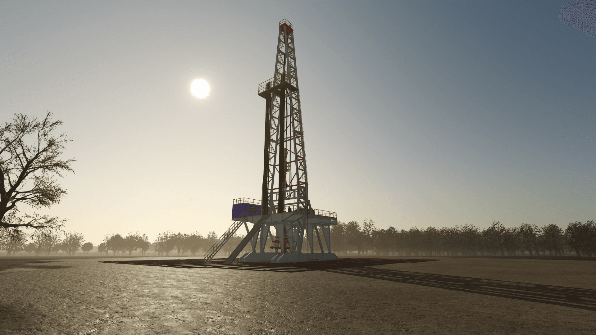 Oilfield Drilling Rig 2