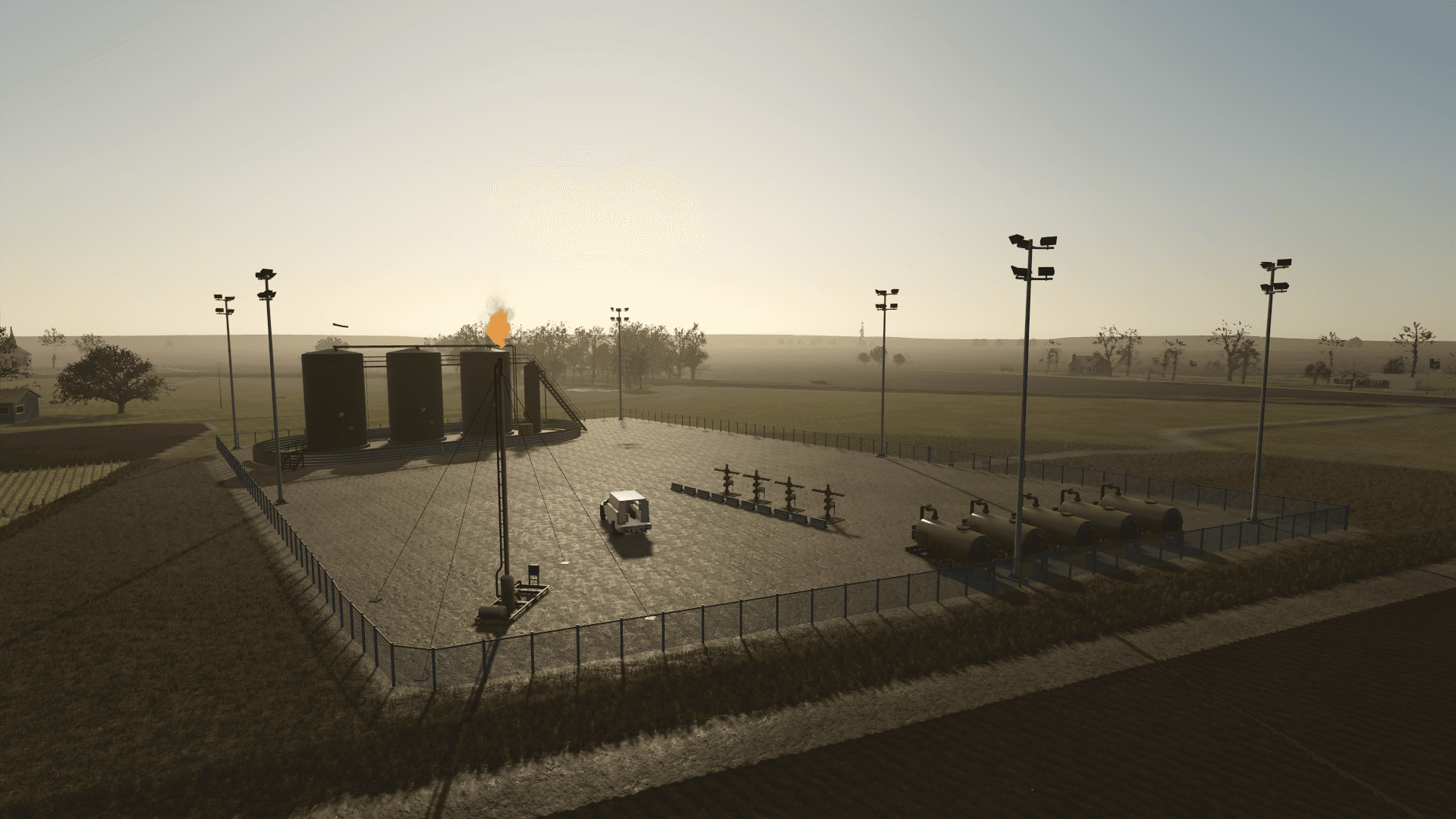 Oilfield Working Flare 3