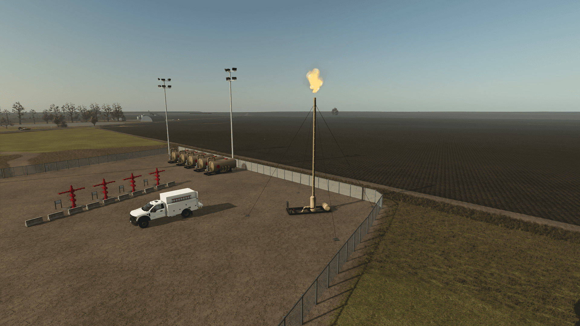 Oilfield Working Flare 2