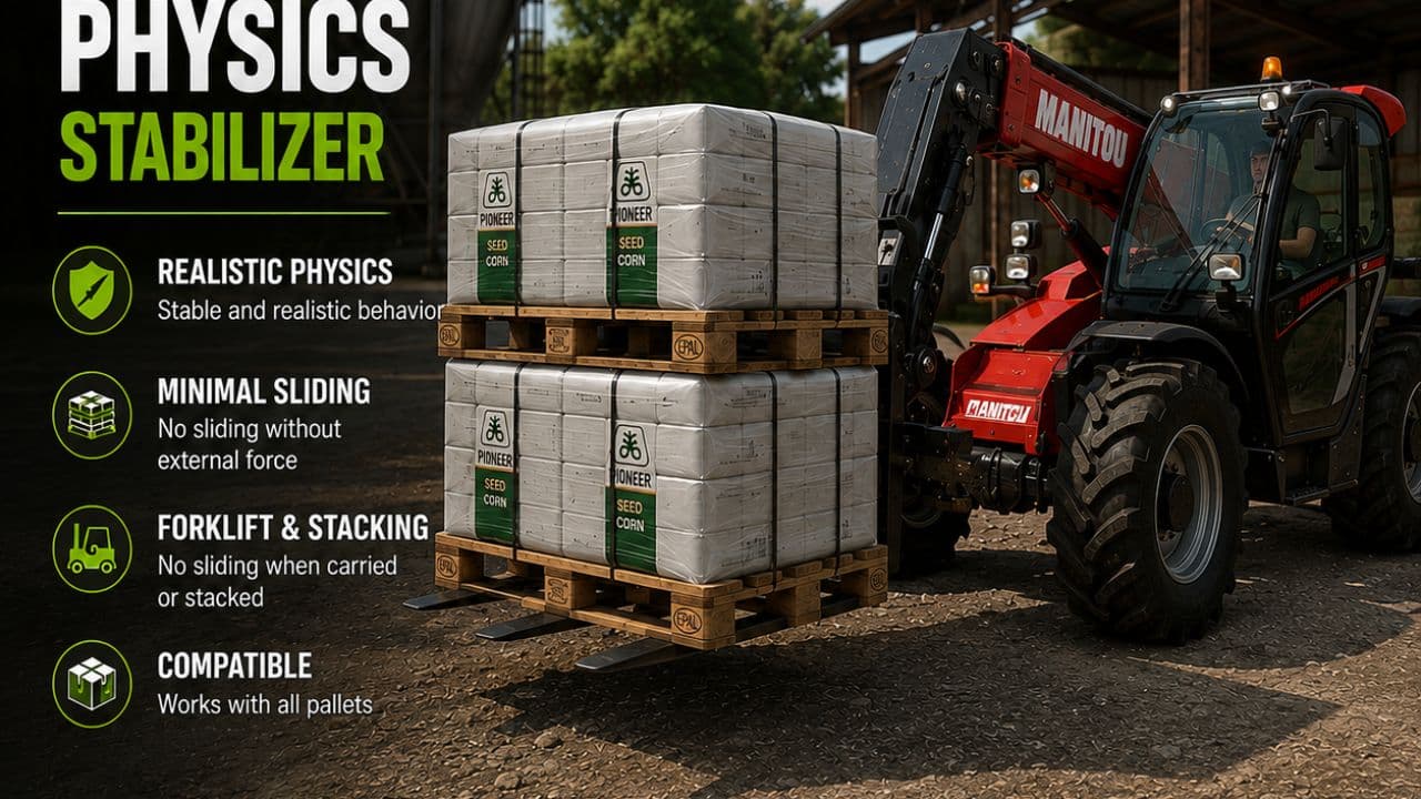 Pallet Physics Stabilizer