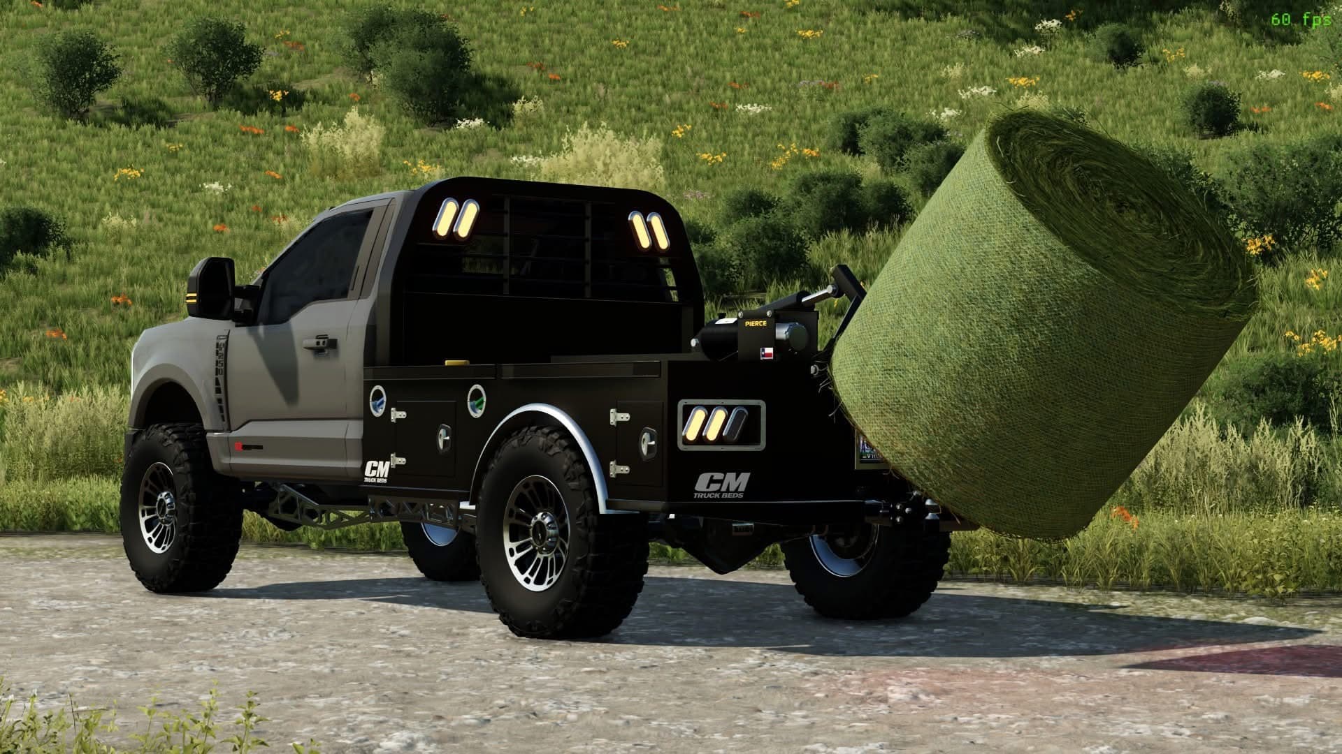 Pierce bale spike