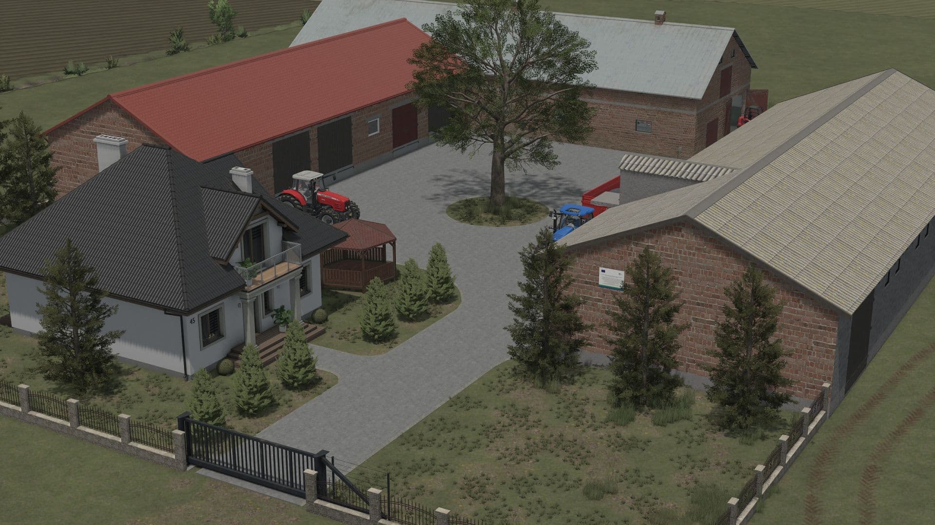 Placeable Farm Ground (Paving Stones) 5
