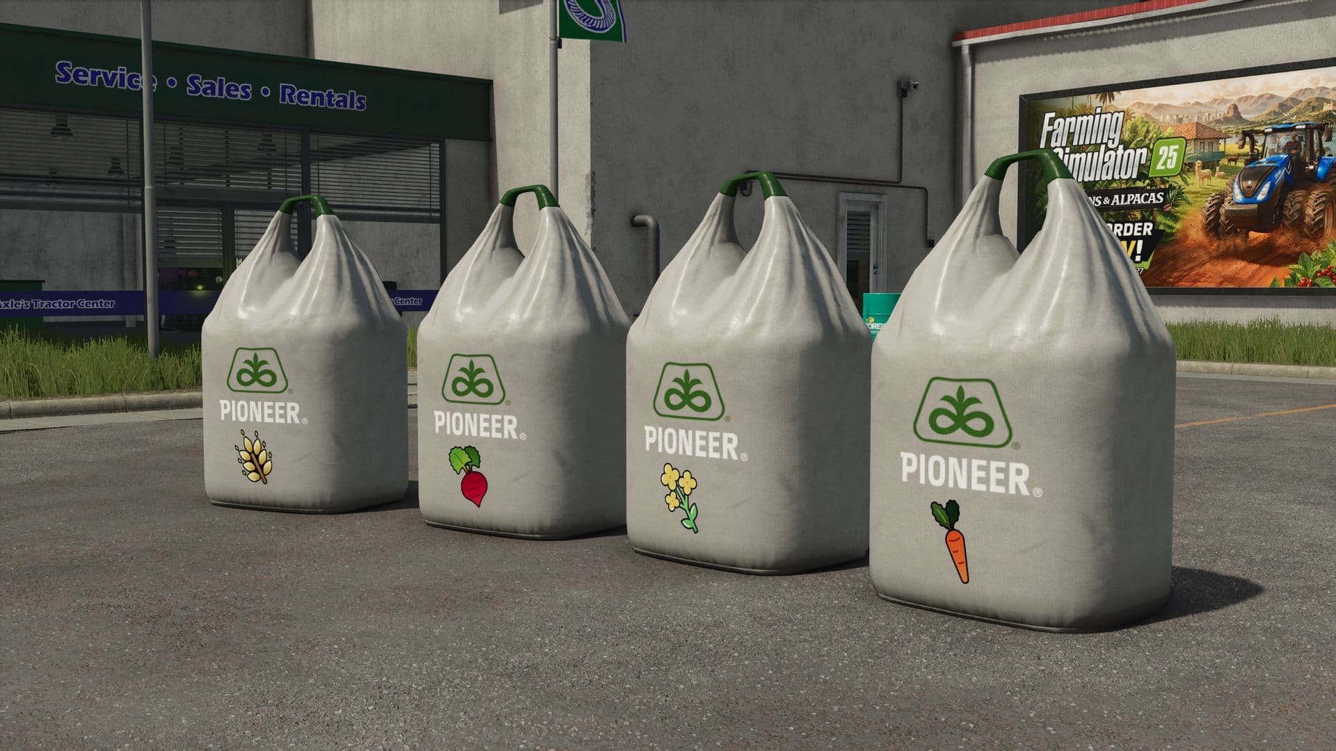 Realistic seed drills 6