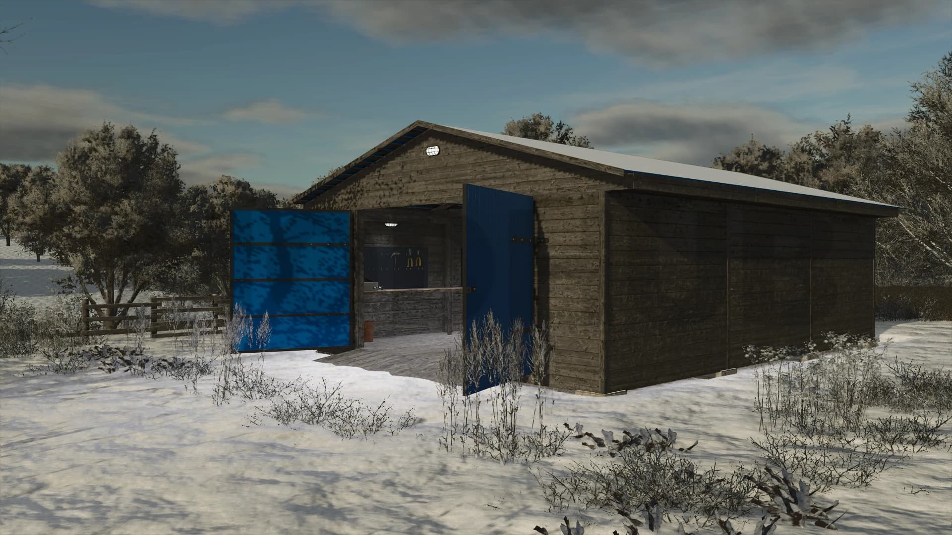 Rustic garage 6