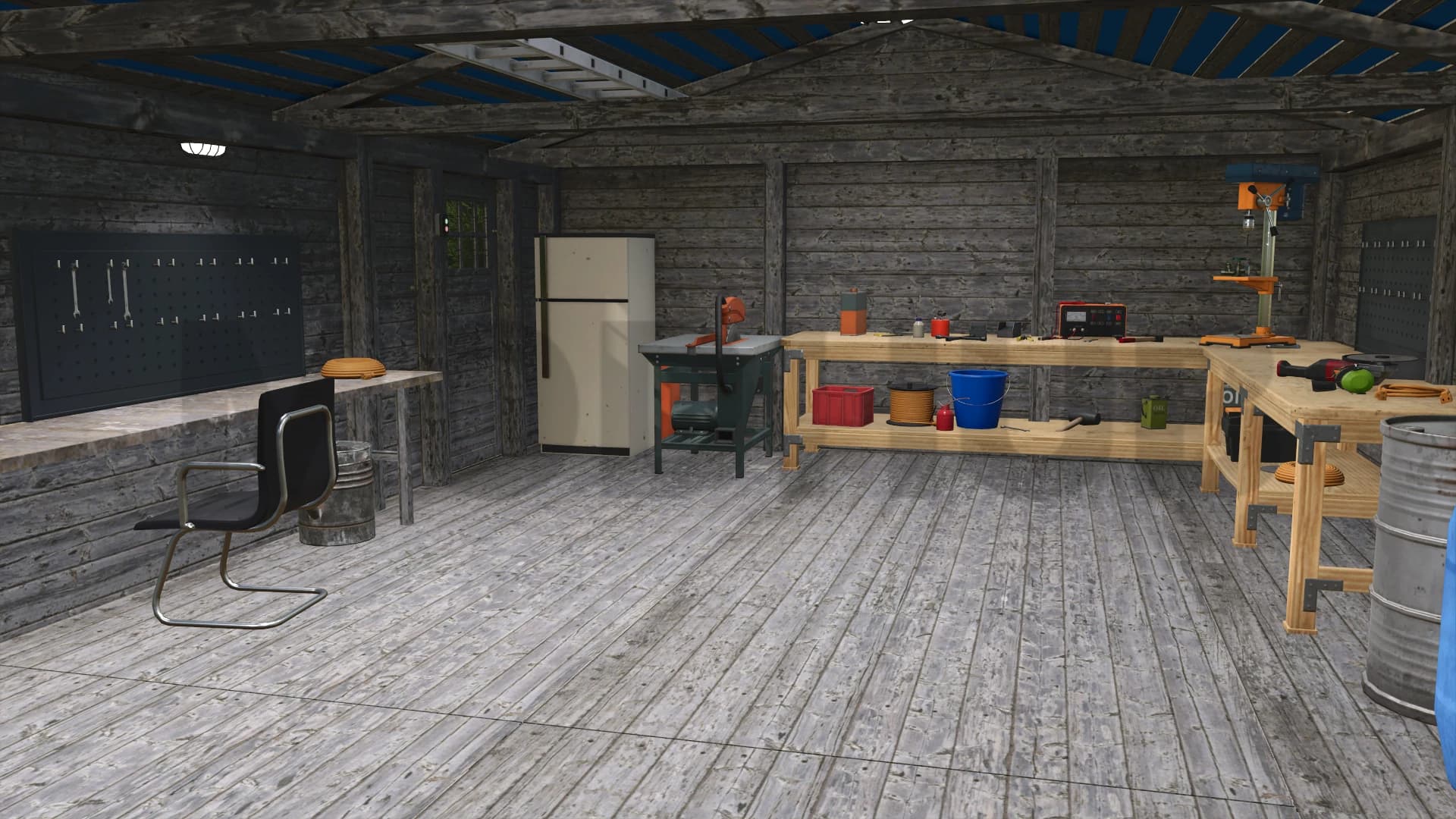 Rustic garage 5