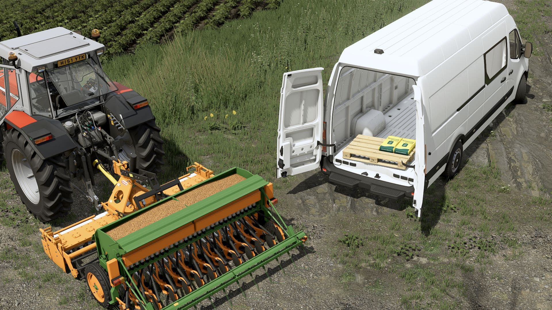 “Seeds of France” pallets