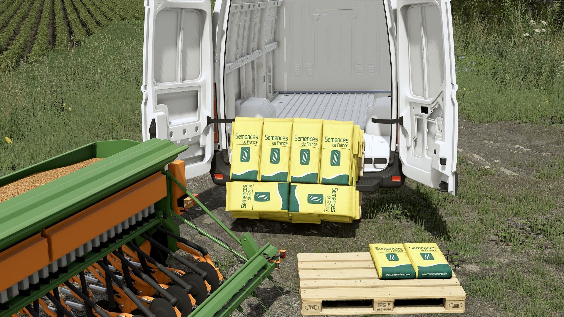 “Seeds of France” pallets 3