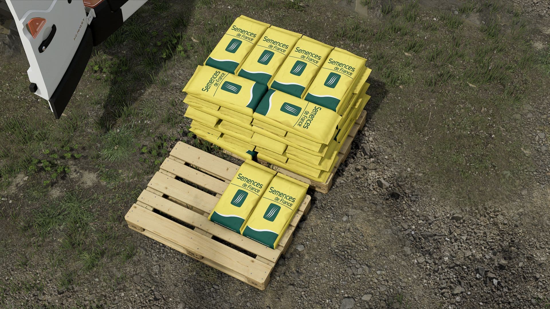 “Seeds of France” pallets 2