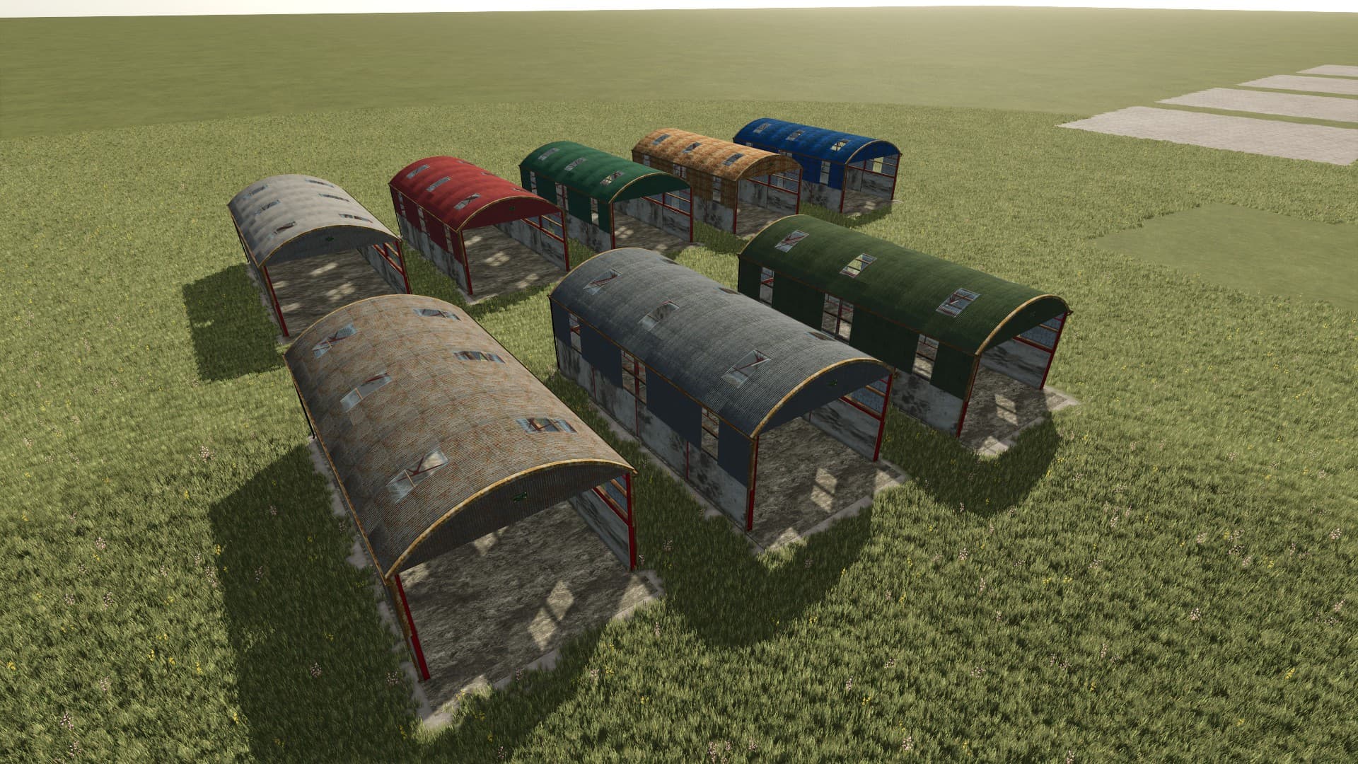 Small Dutch Barn Shed Pack 5