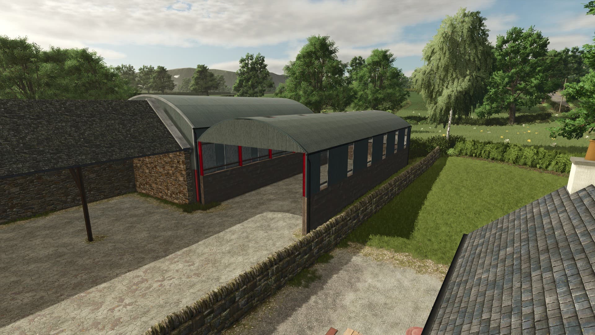 Small Dutch Barn Shed Pack 3