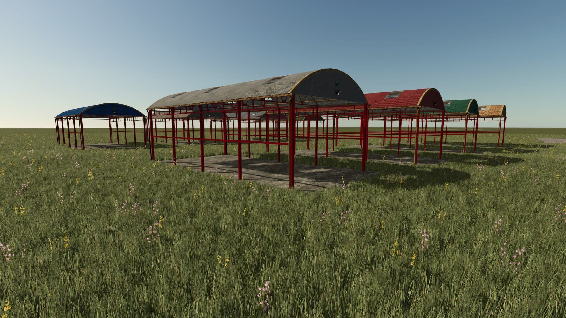 Small Dutch Barn Shed Pack 2