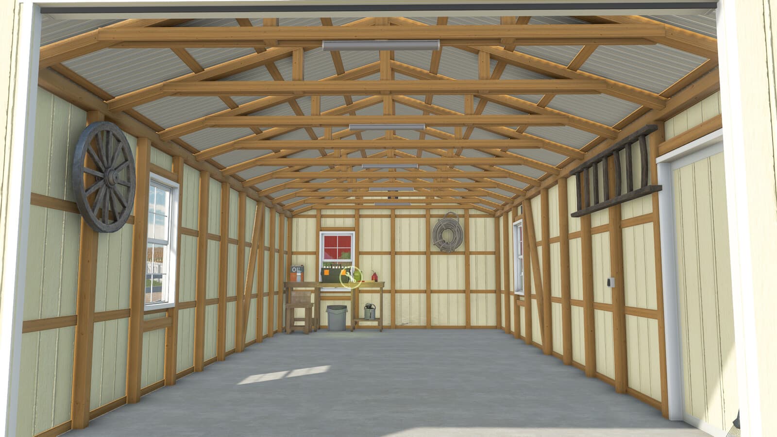 Small Garage With Workshop 4