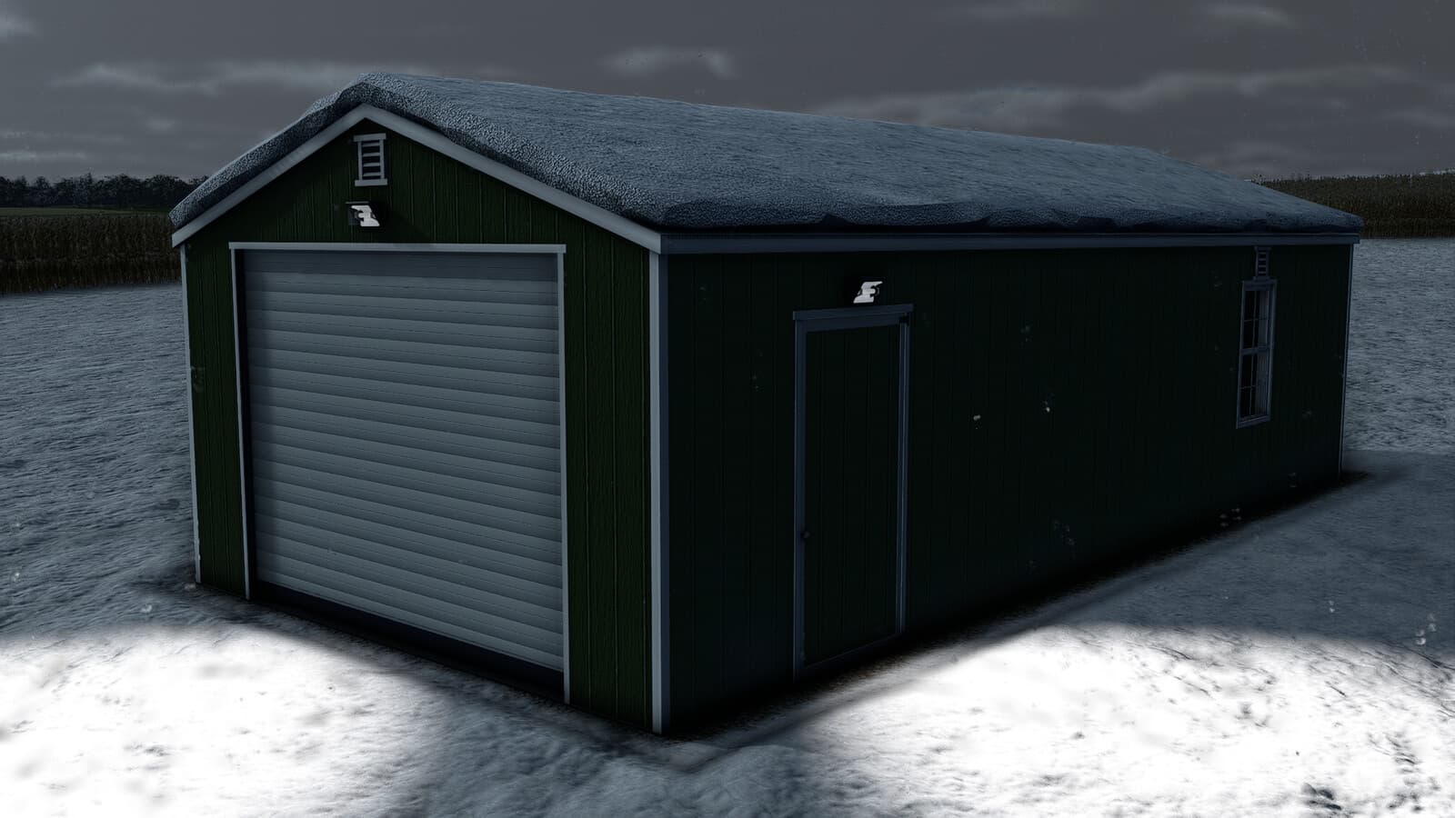 Small Garage With Workshop 2