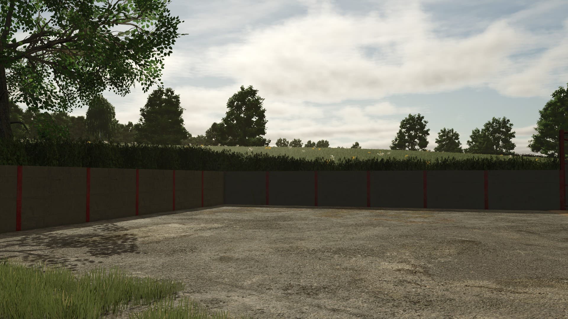 UK/Irish Concrete / Stone Walls Pack 6