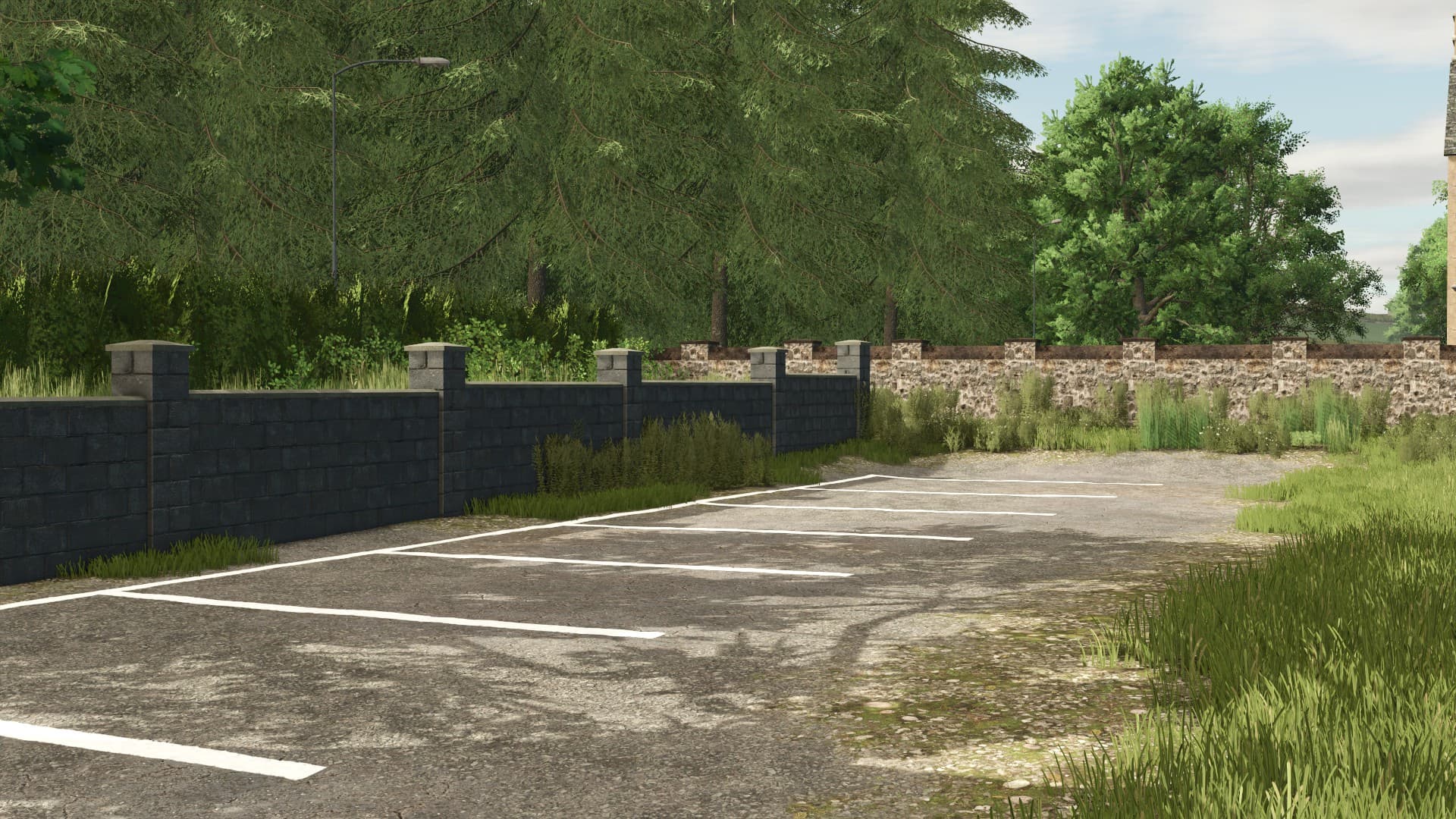 UK/Irish Concrete / Stone Walls Pack 5
