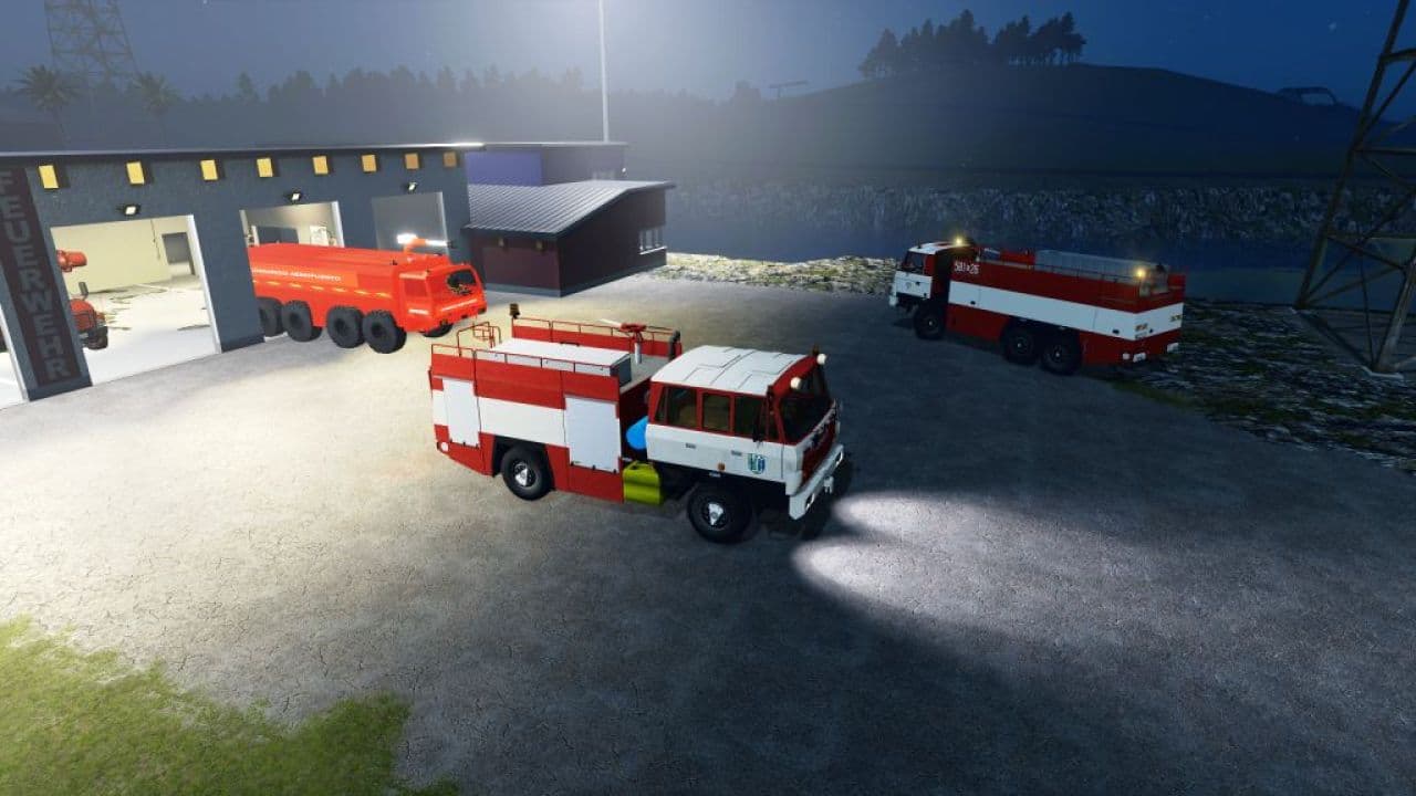 Tatra Fire Truck Pack 6