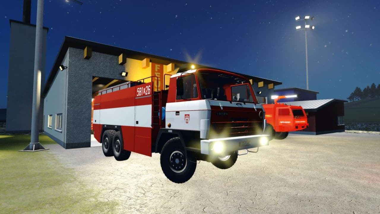 Tatra Fire Truck Pack 5