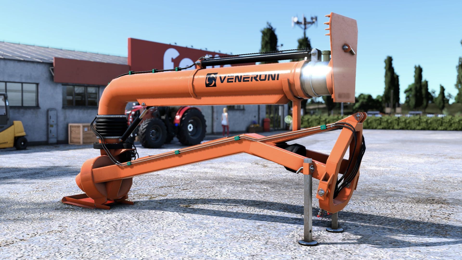 Veneroni irrigation turbine