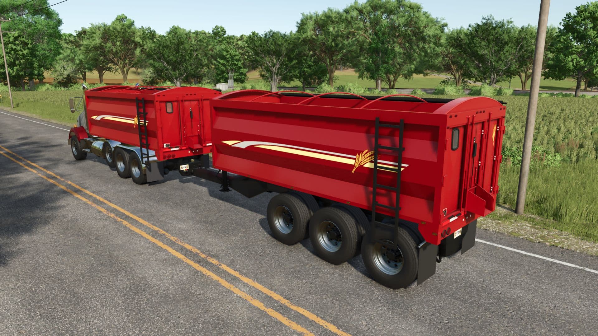 Wilson US grain trailer 5