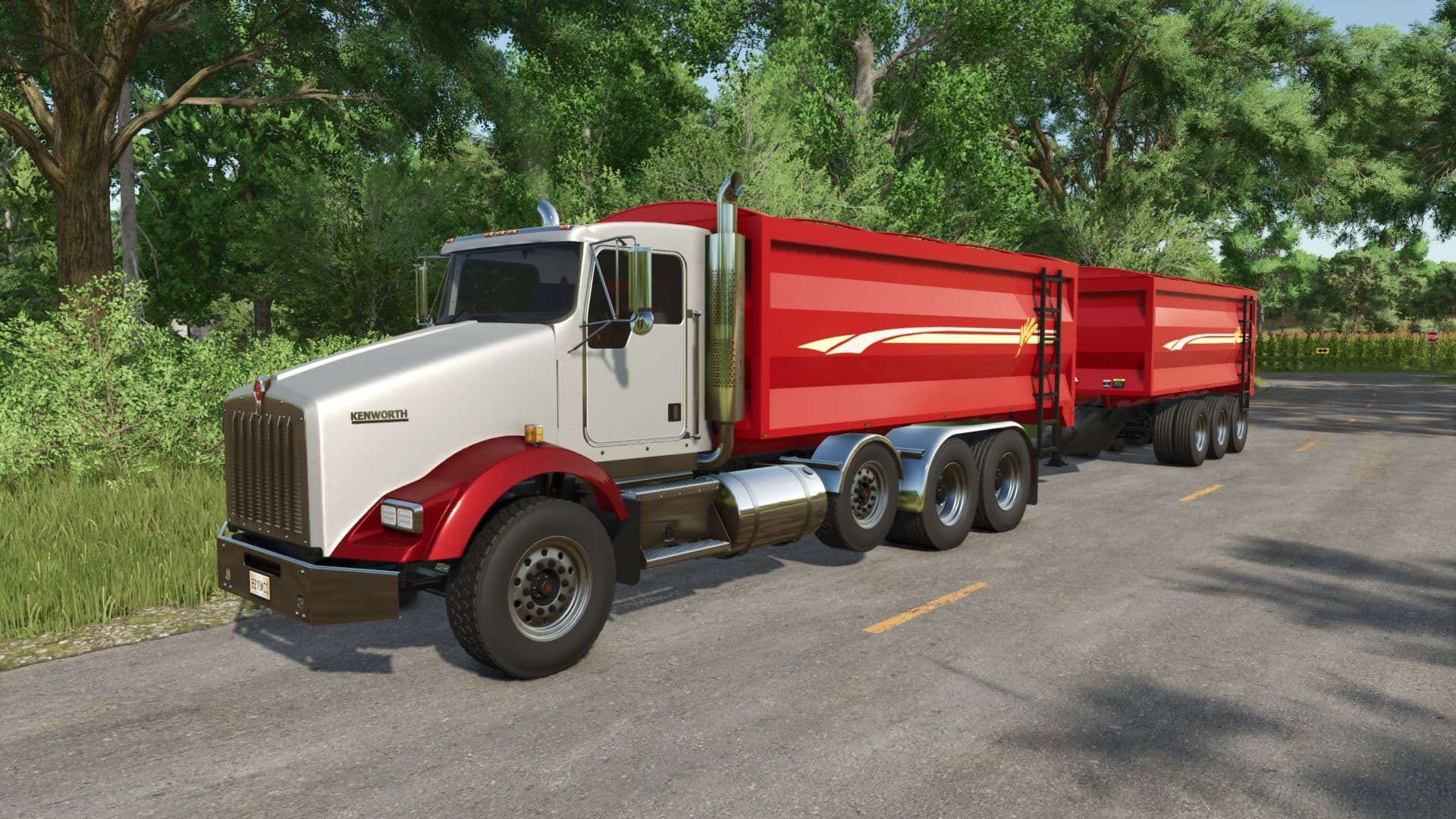 Wilson US grain trailer 4