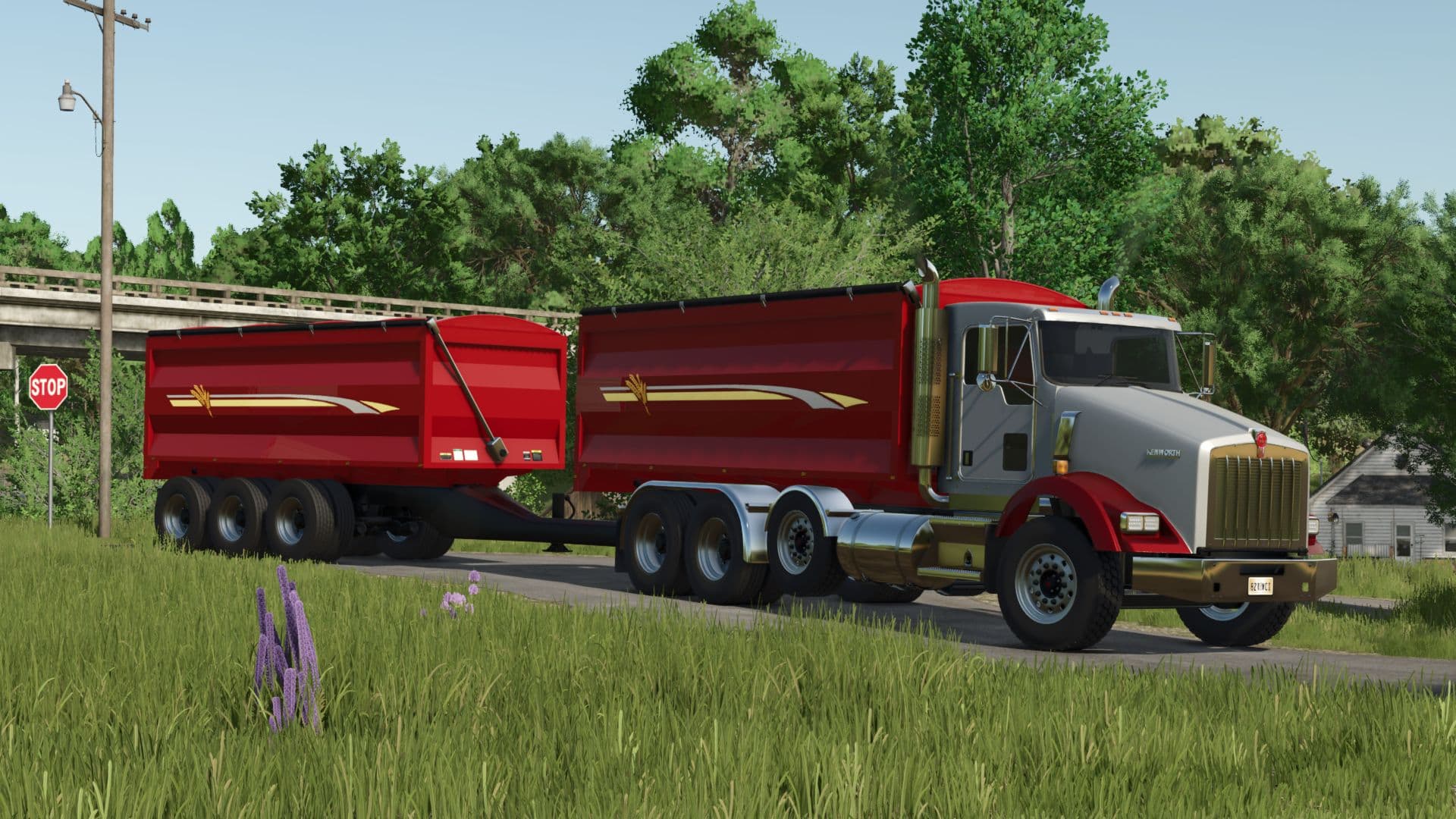 Wilson US grain trailer 2