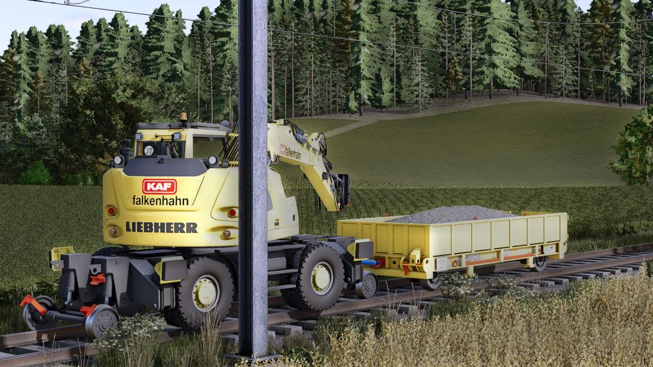 Windhoff SKL rail trailer 2
