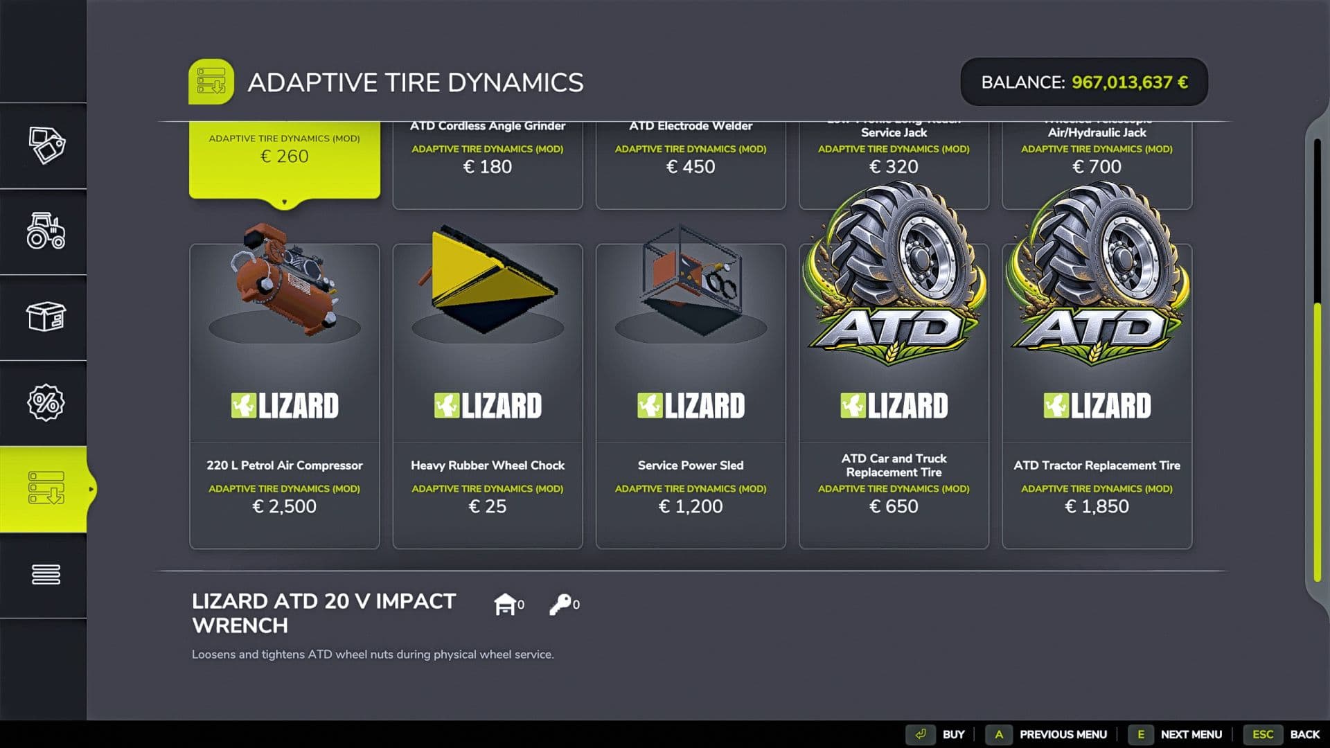 Adaptive Tire Dynamics 2
