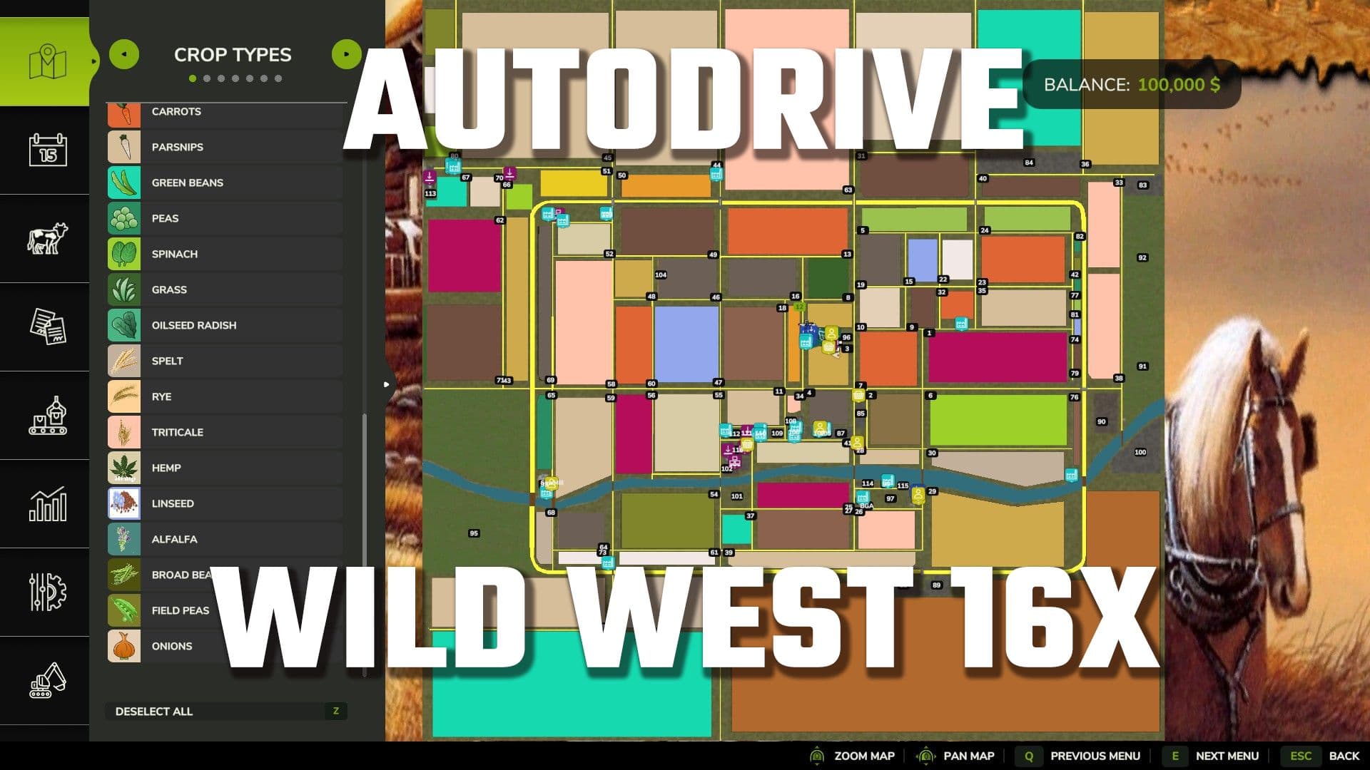 AutoDrive WildWest 16x