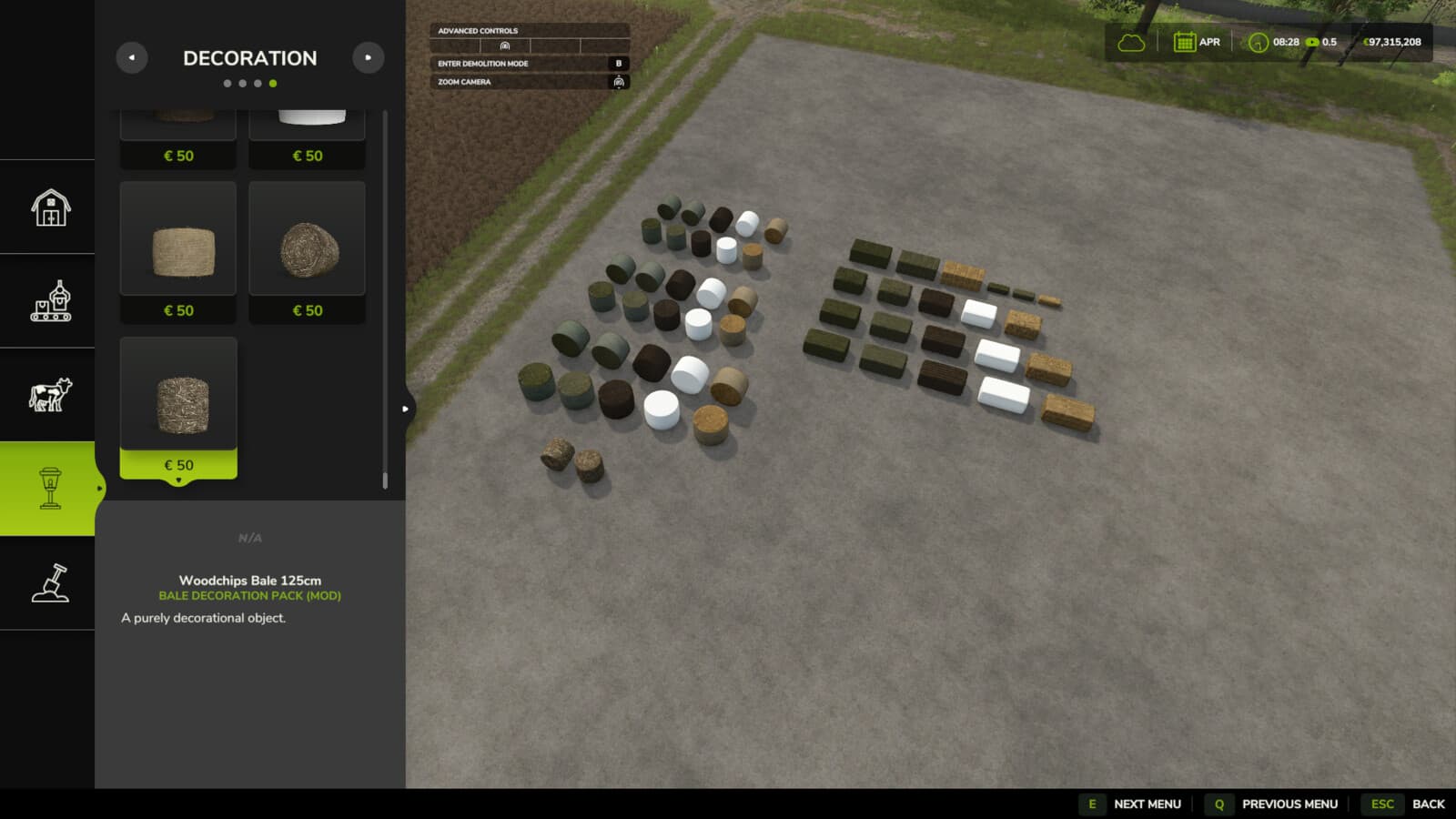 Bale Decoration Pack 2