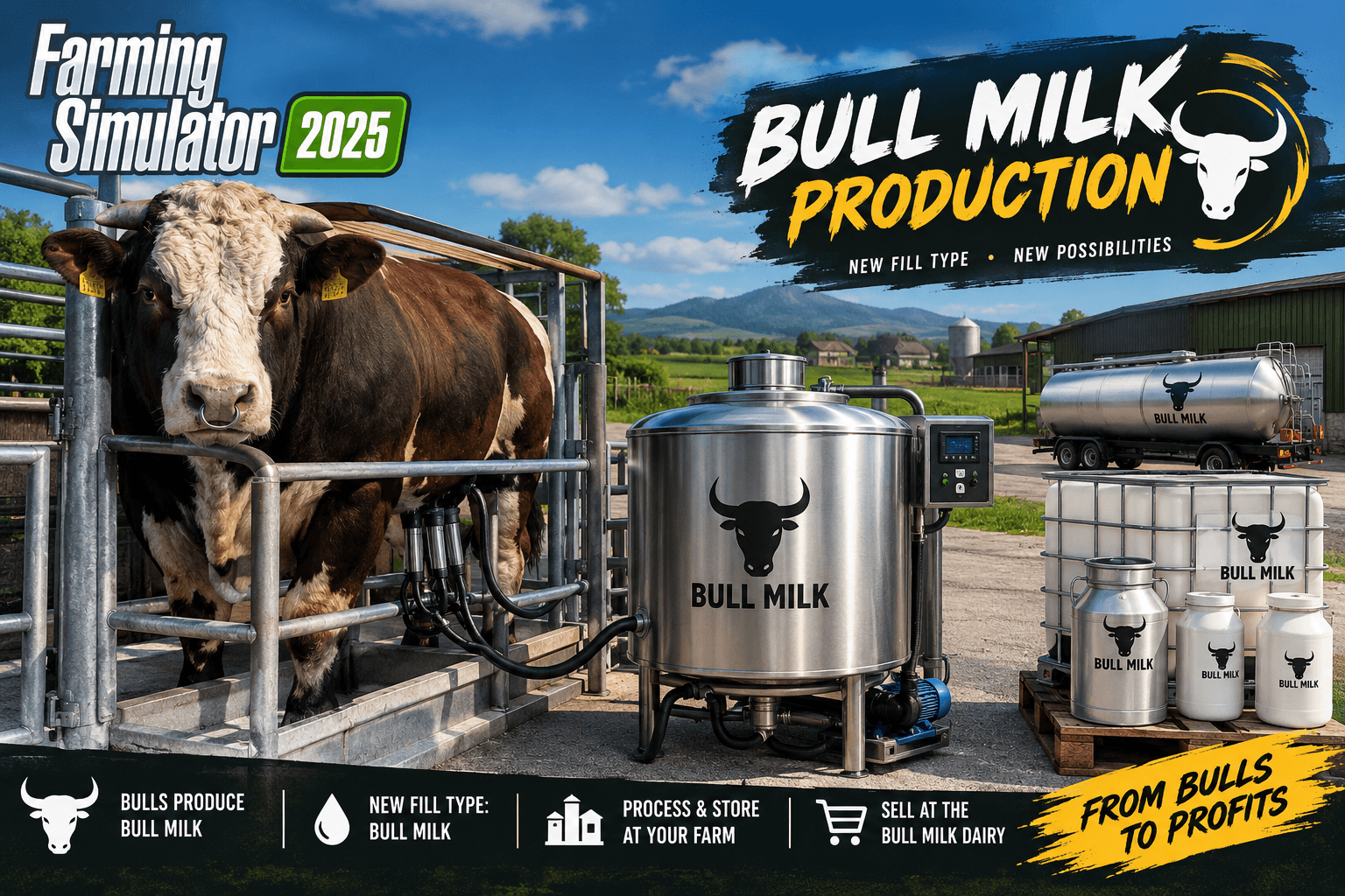 Bull Milk Production 2