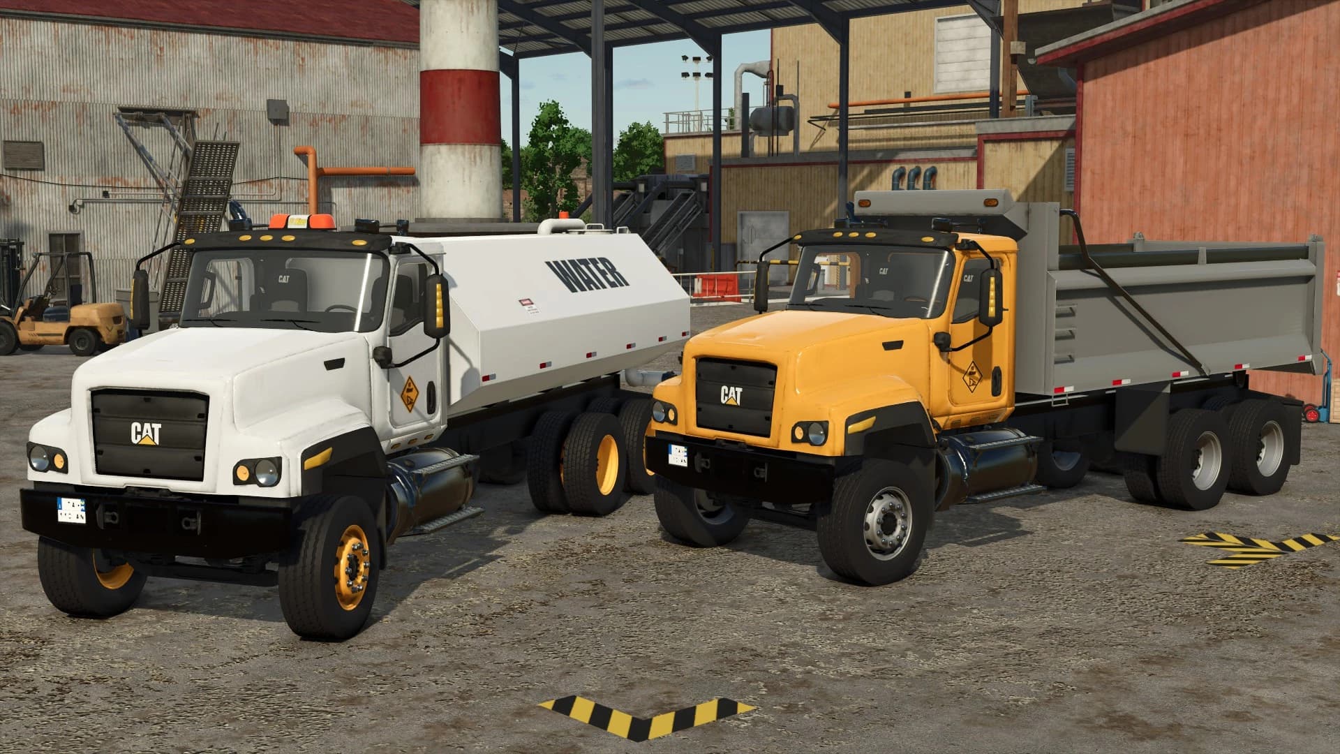 CAT 681 Dump & Water Trucks