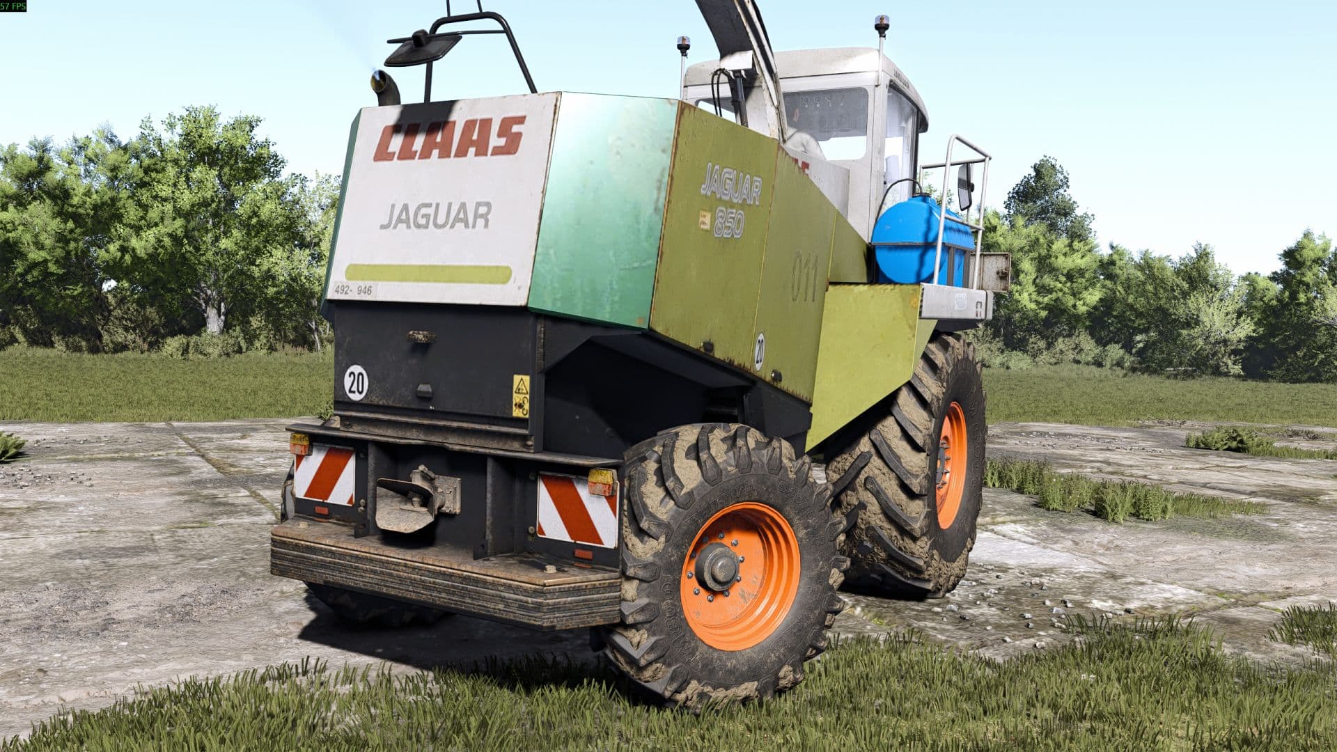 Claas Jaguar 800 4