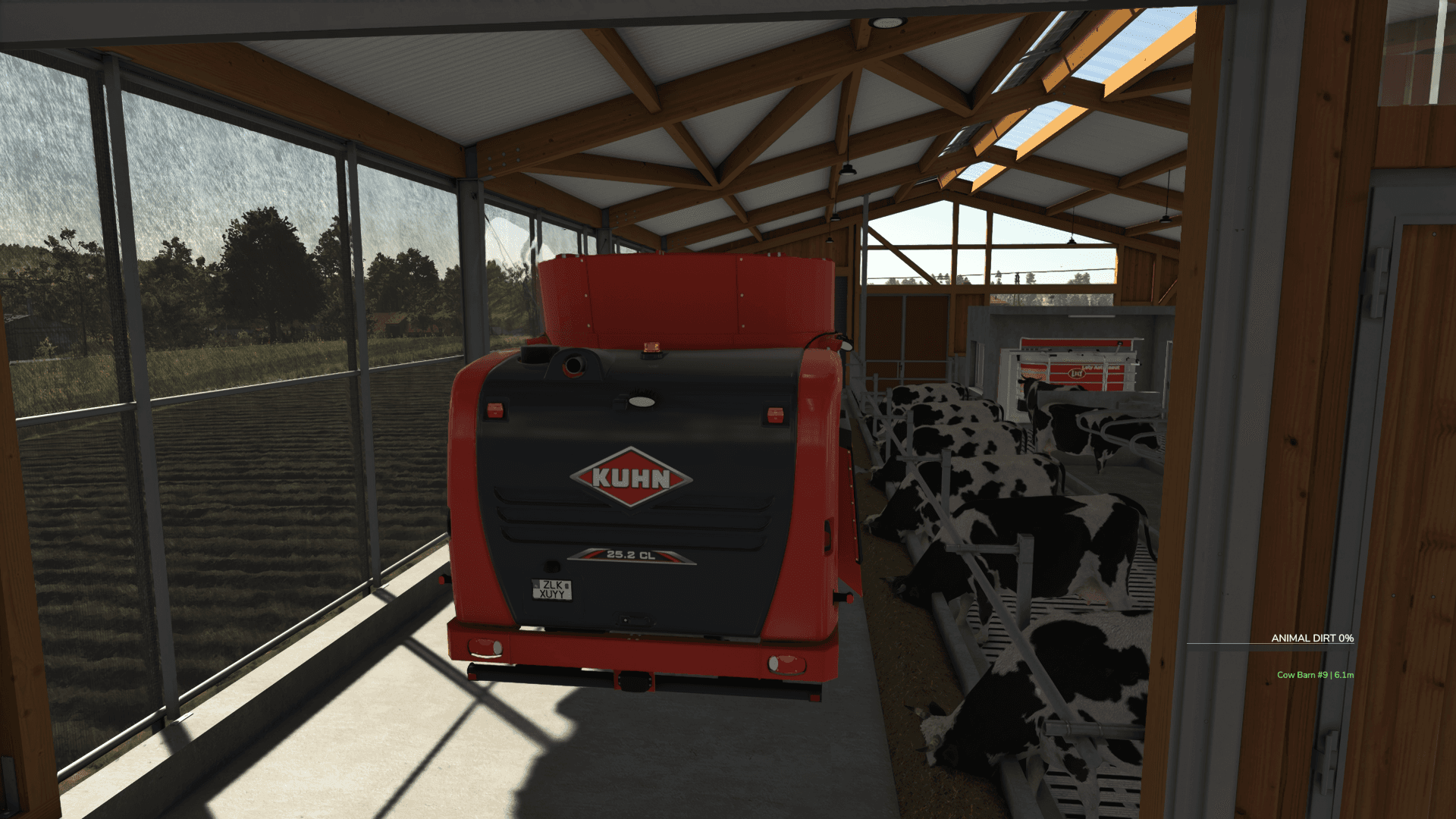 Cow Feeding Lineup 3