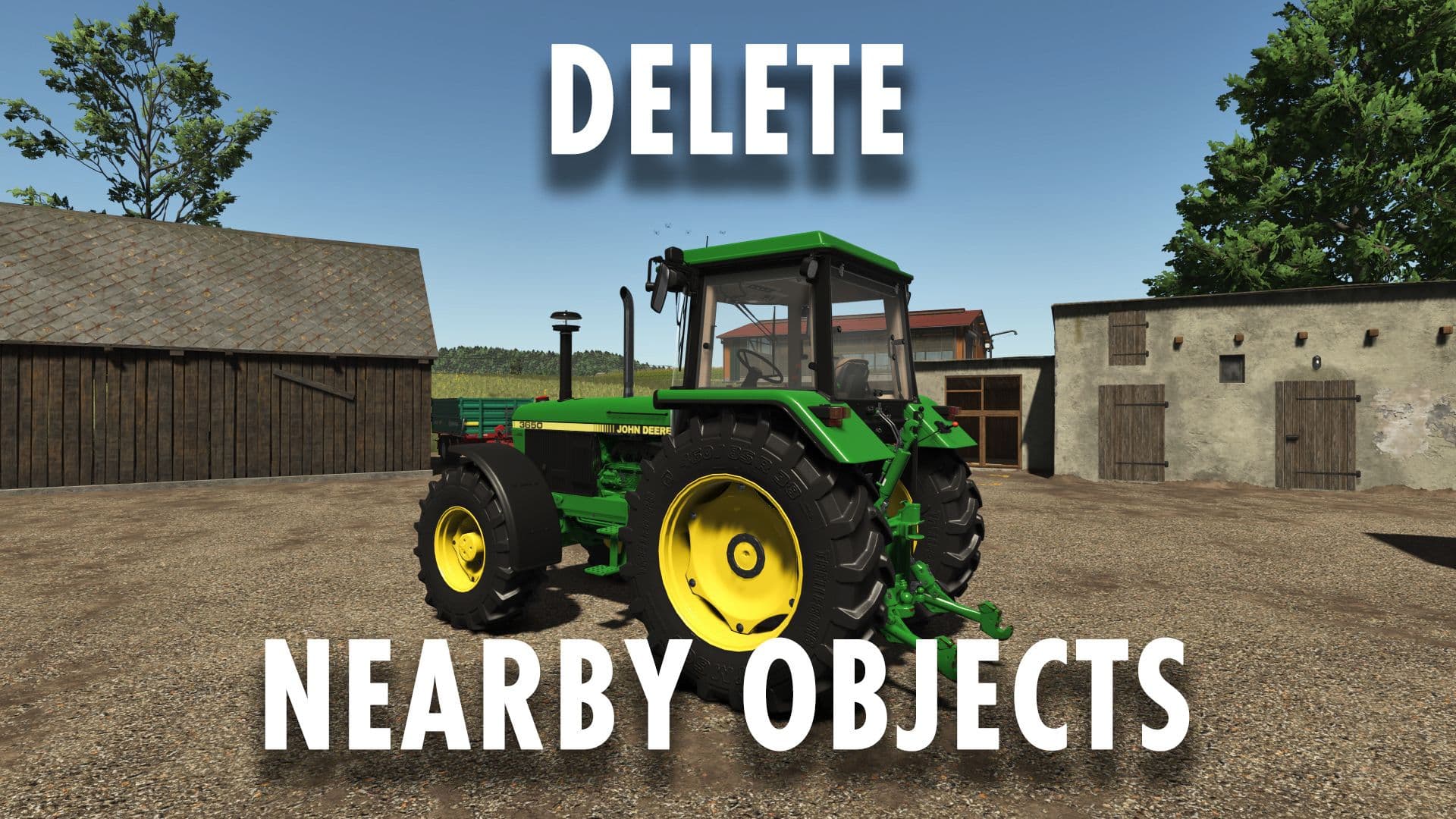 Delete nearby objects