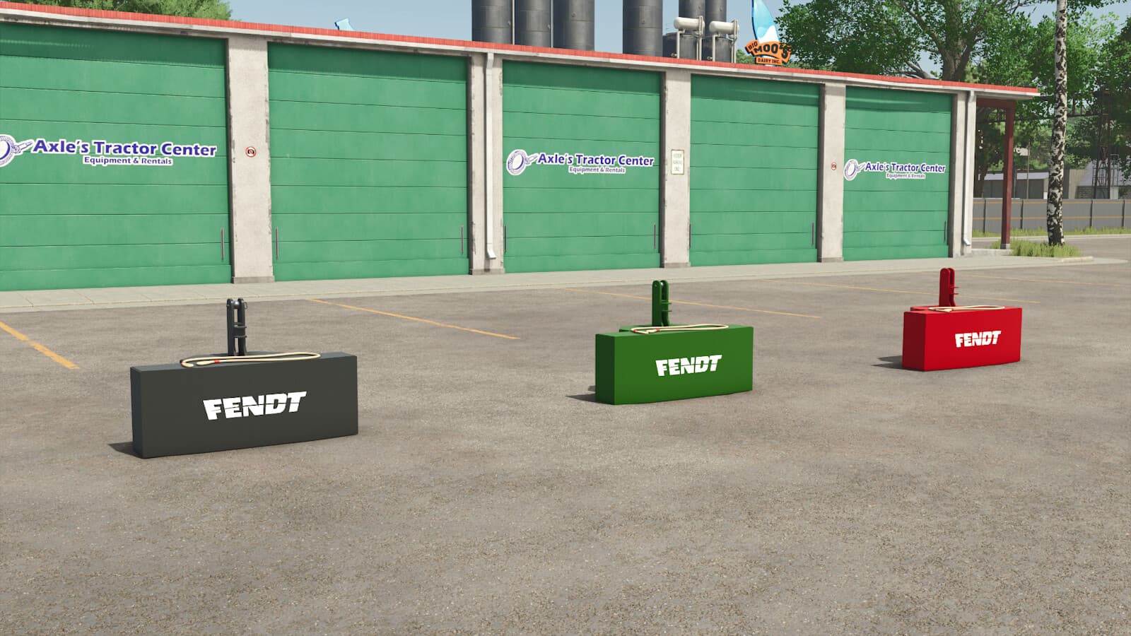Fendt Weight 1200kg