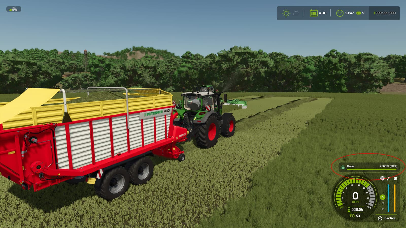 Forage Wagon Compression 3