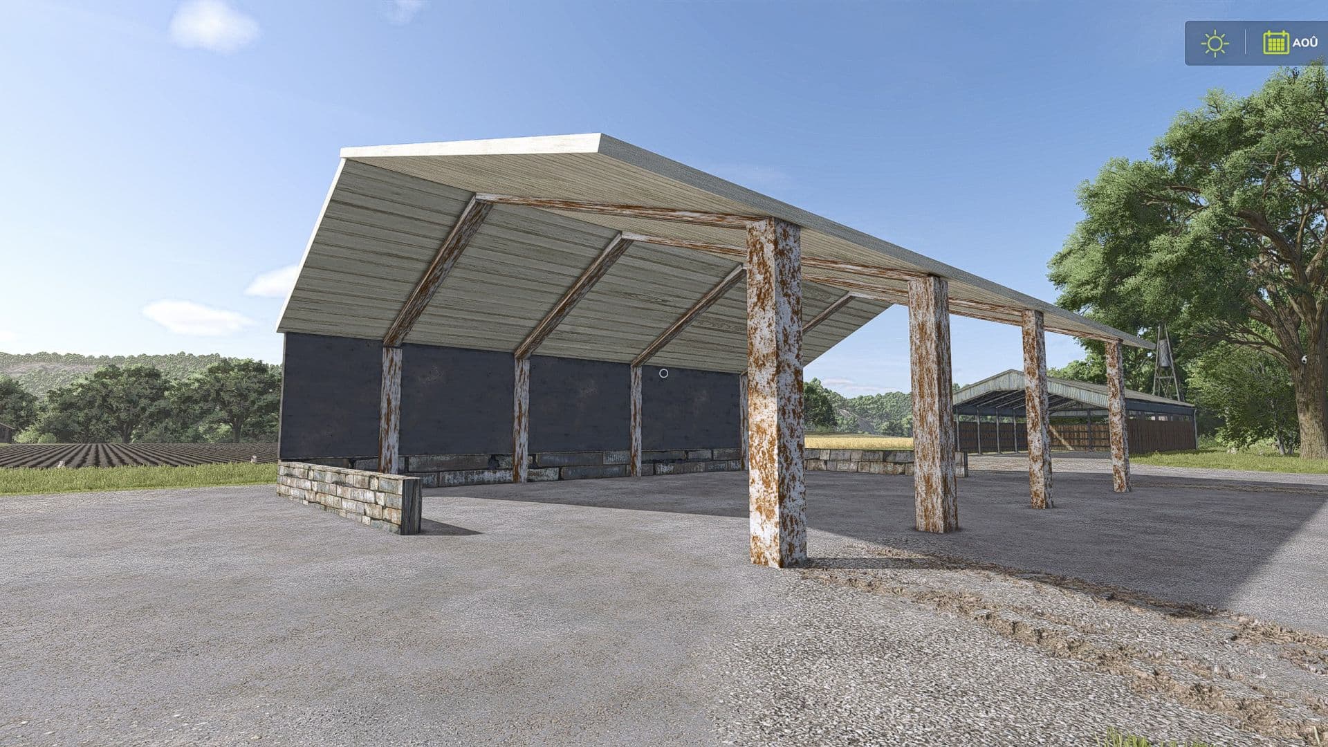 French storage shed