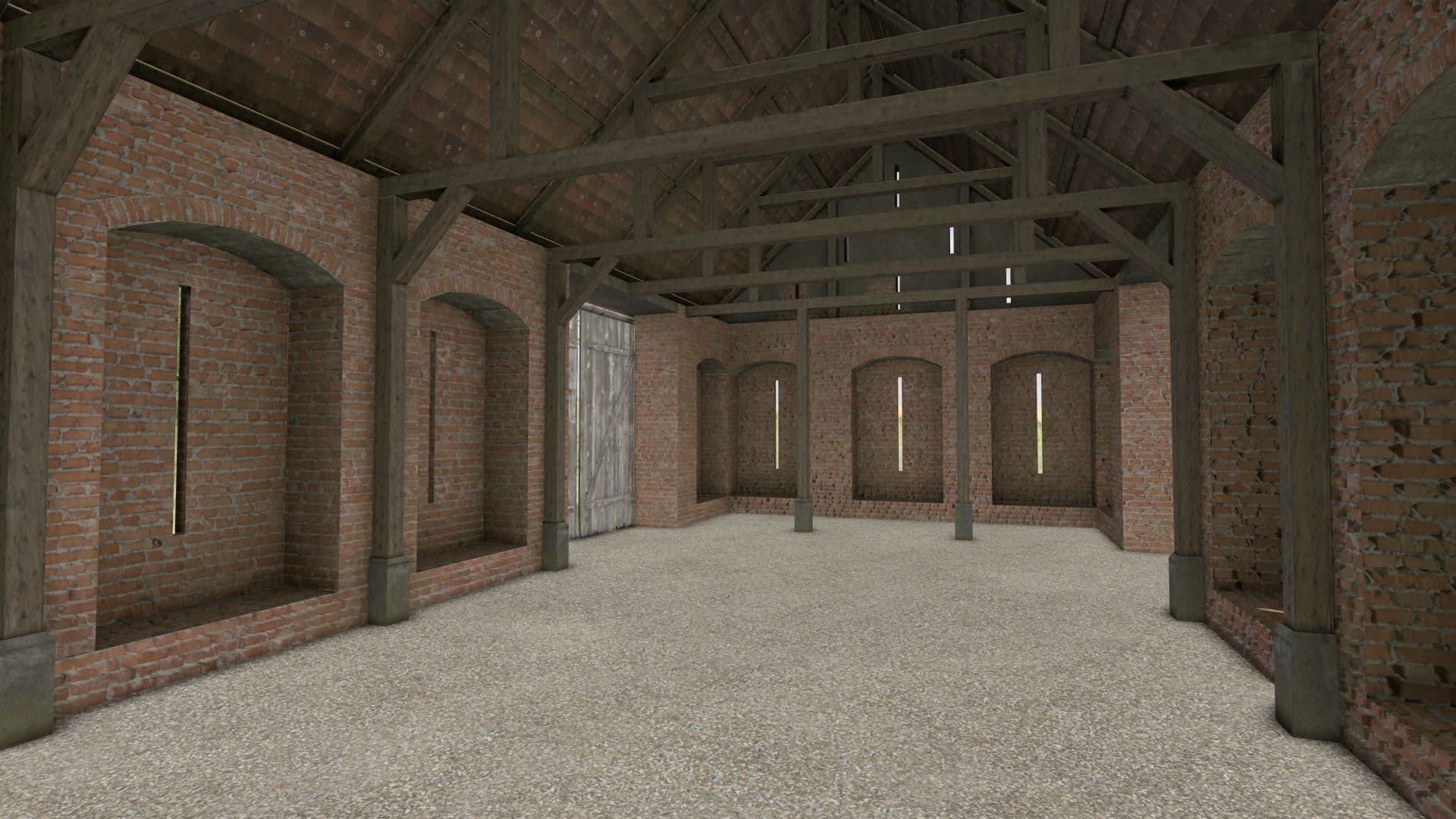 Gothic Style Barn 4