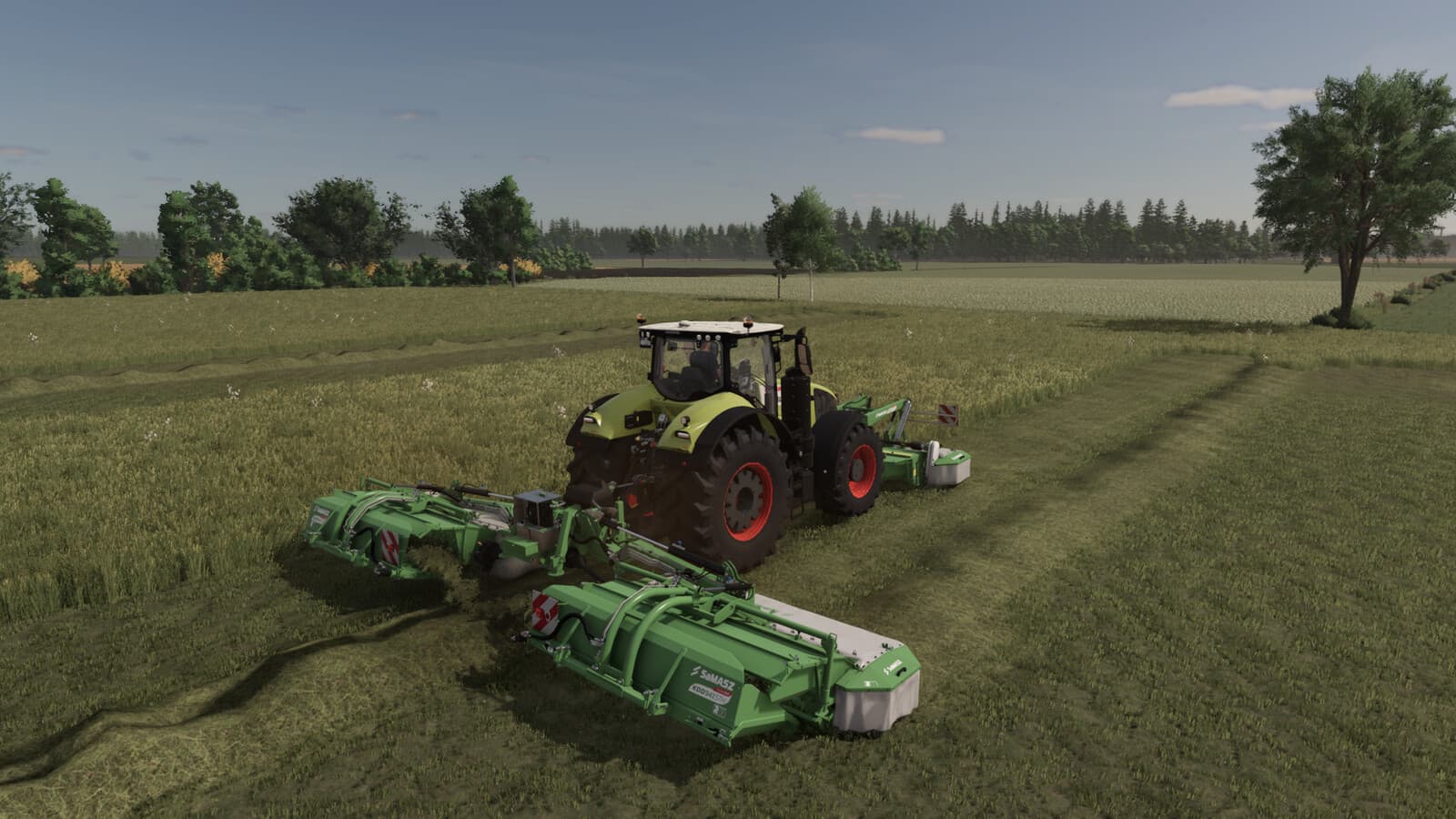 Grass Windrow Merger 4