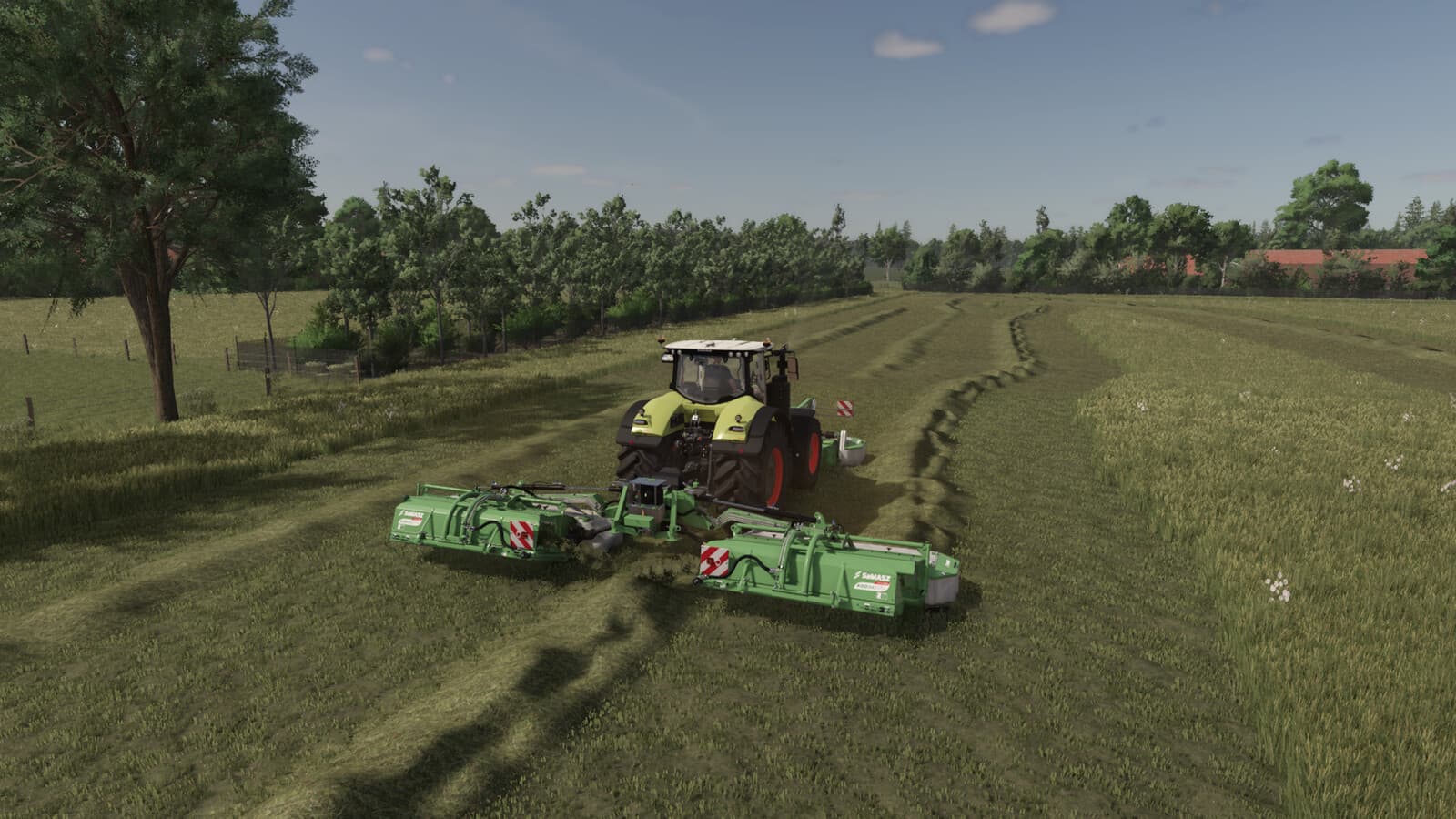 Grass Windrow Merger 3