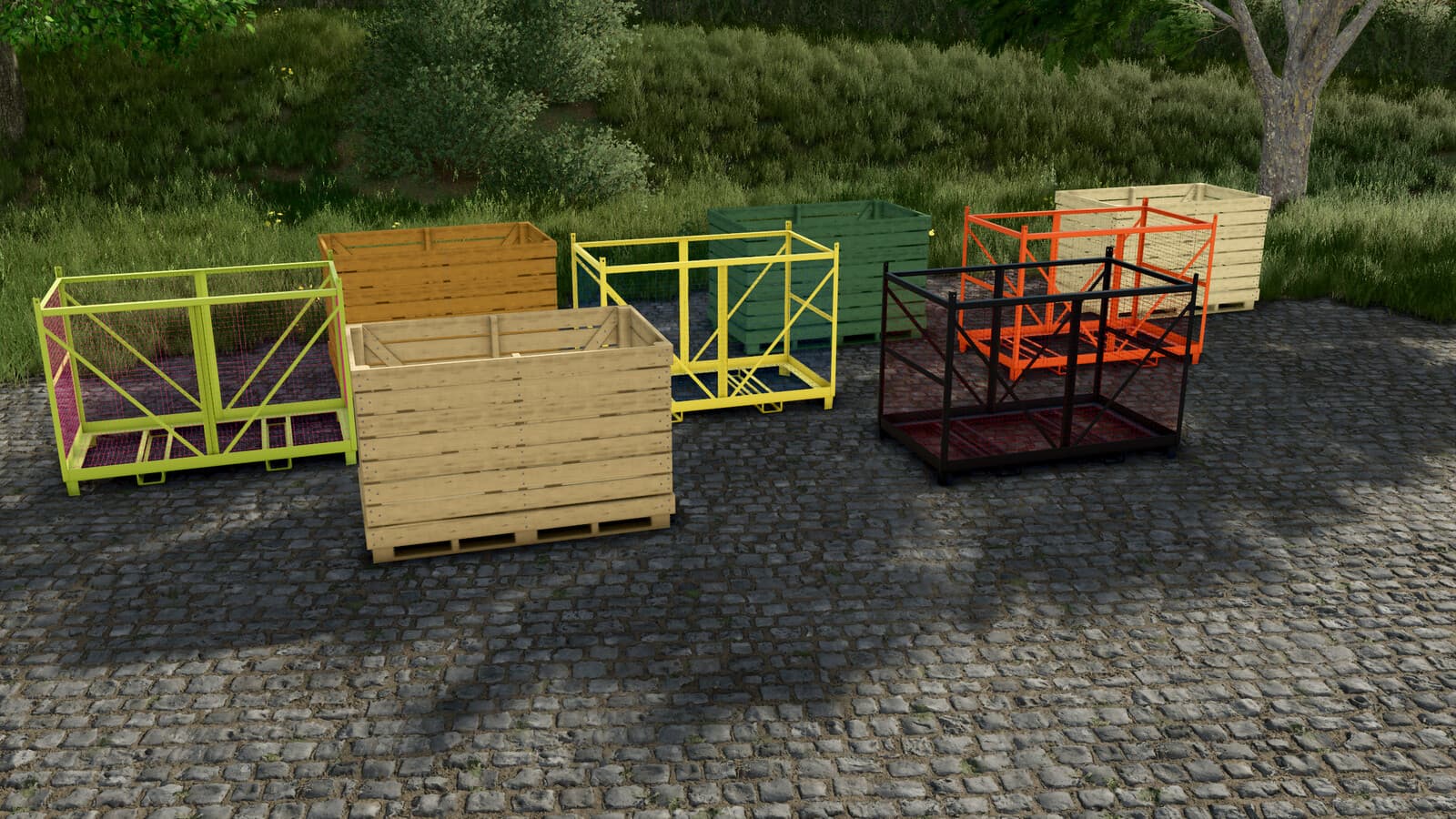 Gridbox And Woodbox