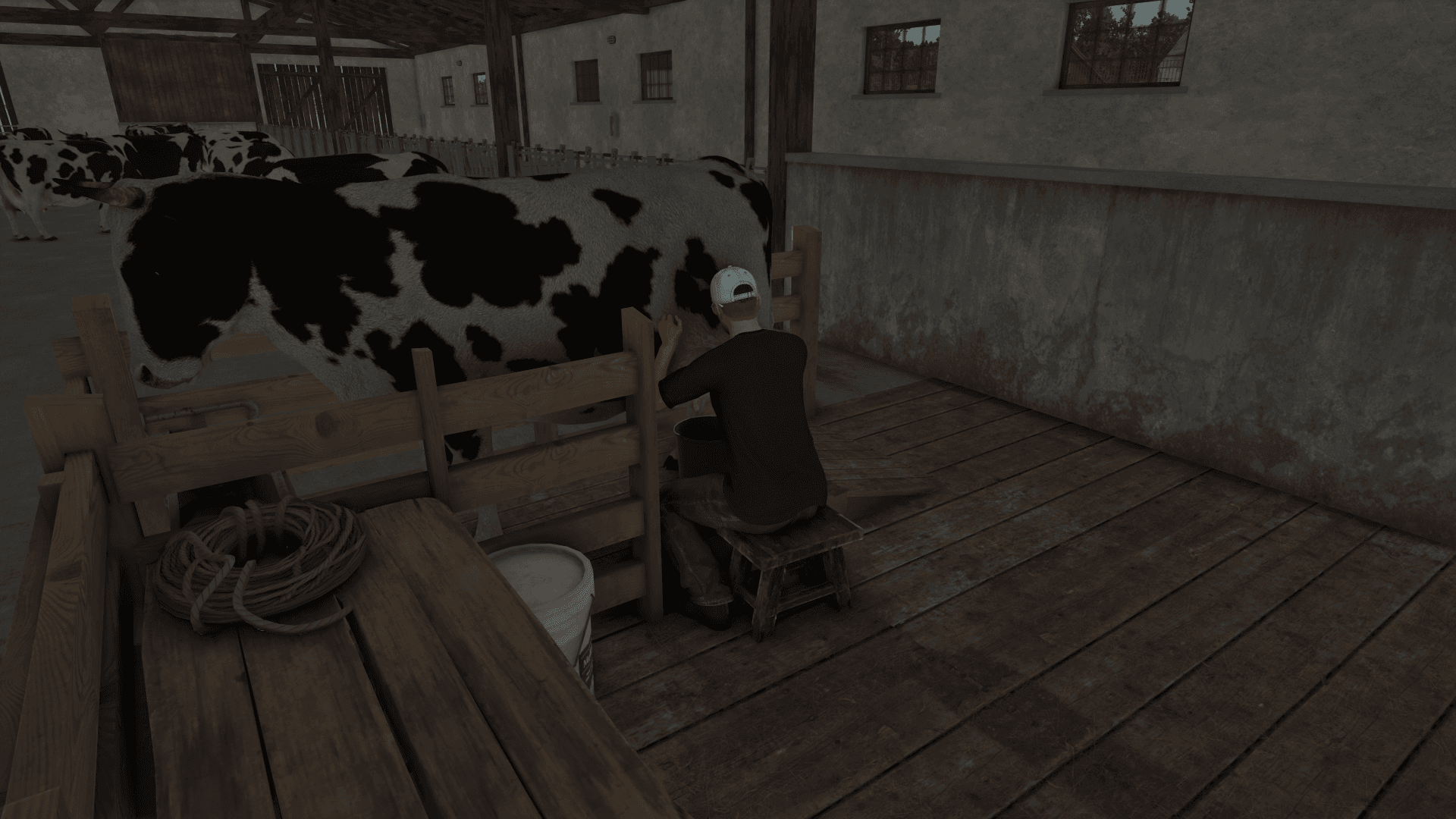HB Old Farm Cow Barn 2