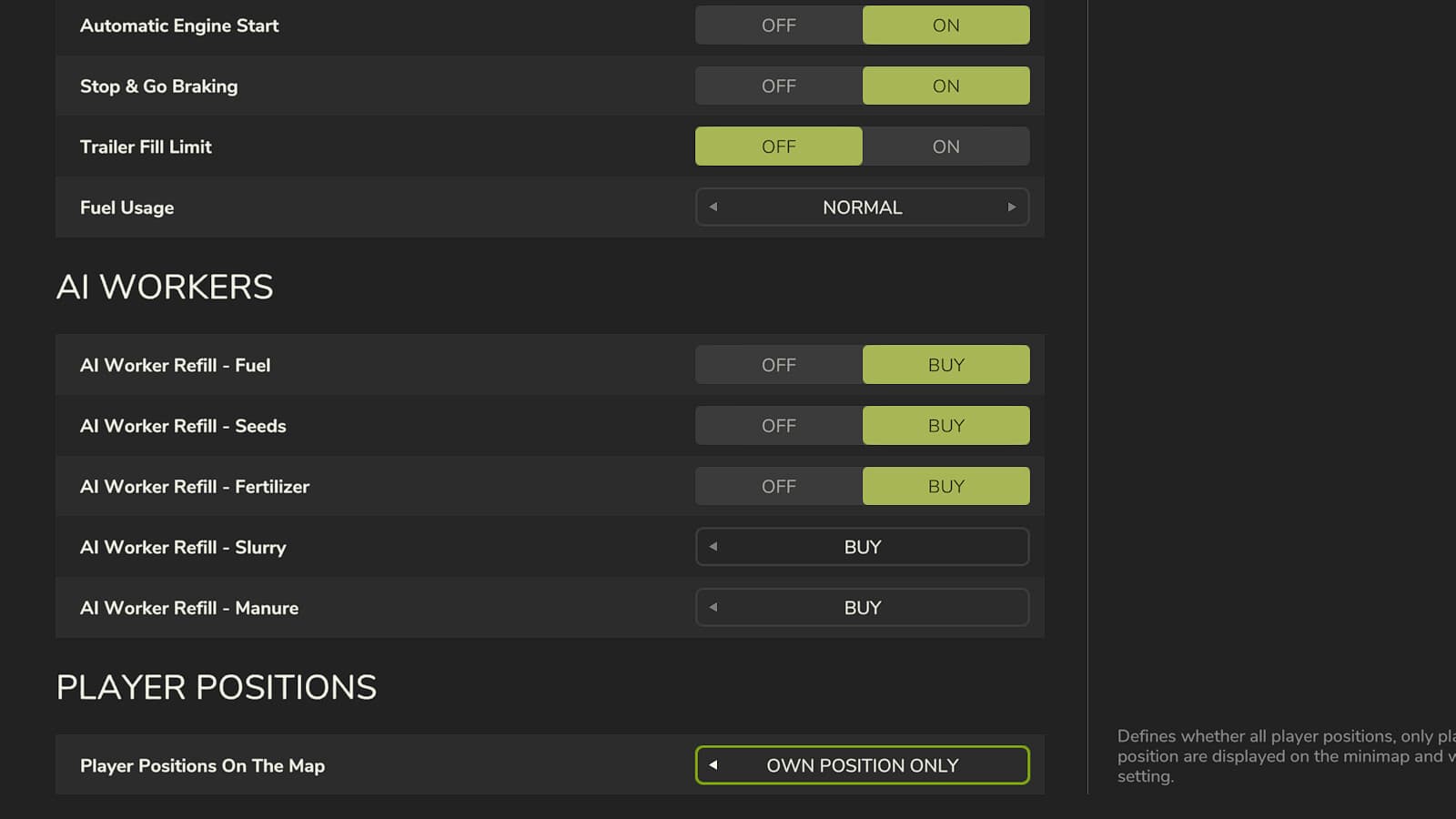 Hide Player Positions 2