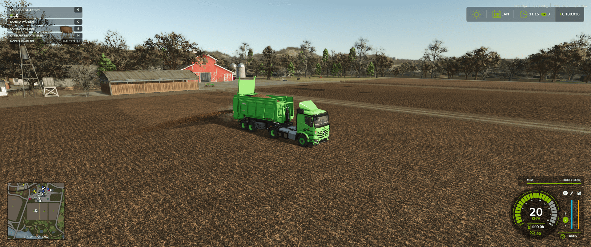 Hook-lift semi-trailer 2