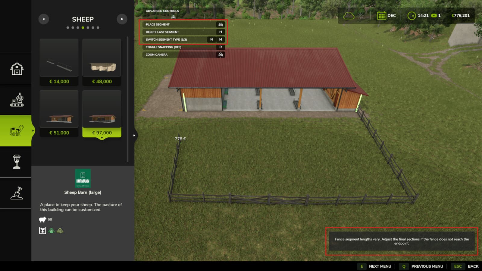 Husbandry Fence Manager 4