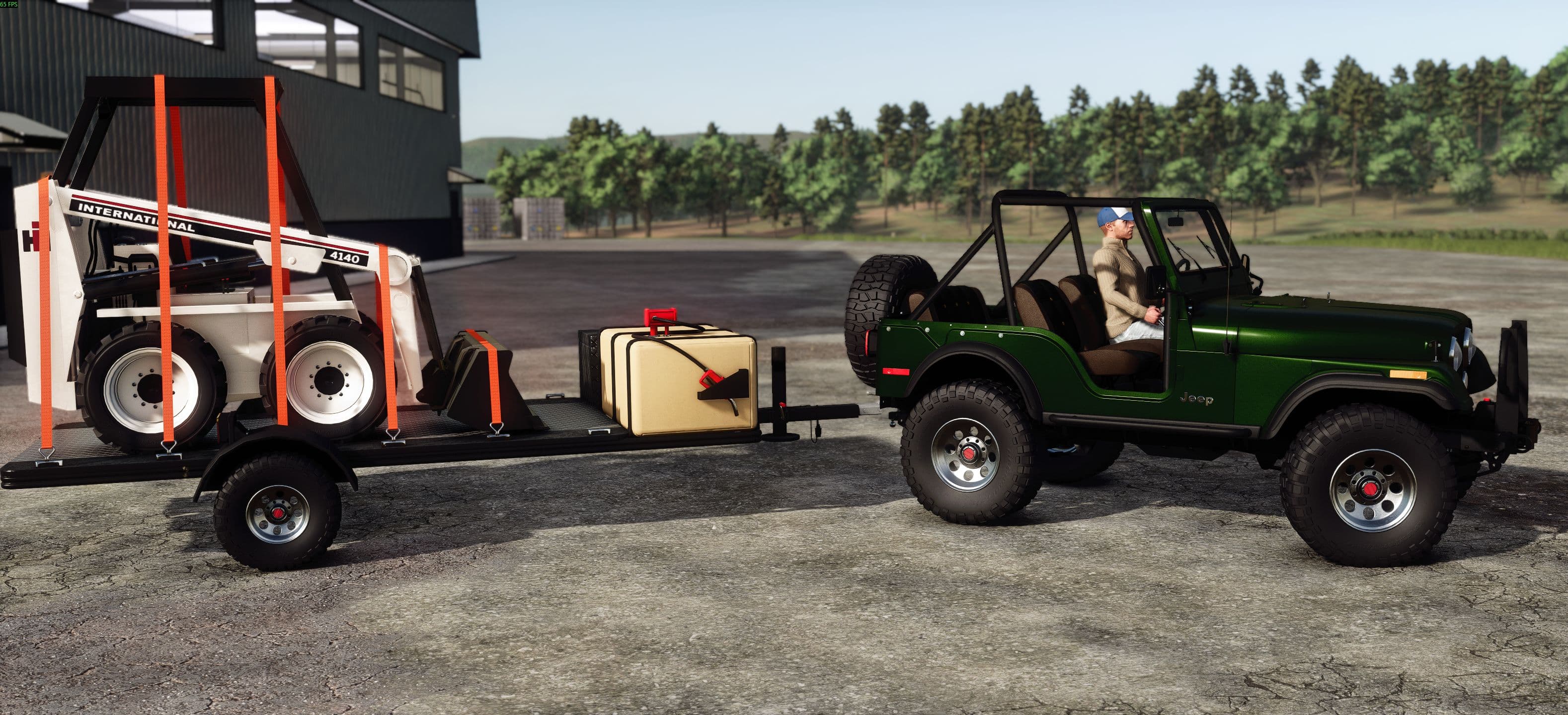 International 4140 Skid Loader