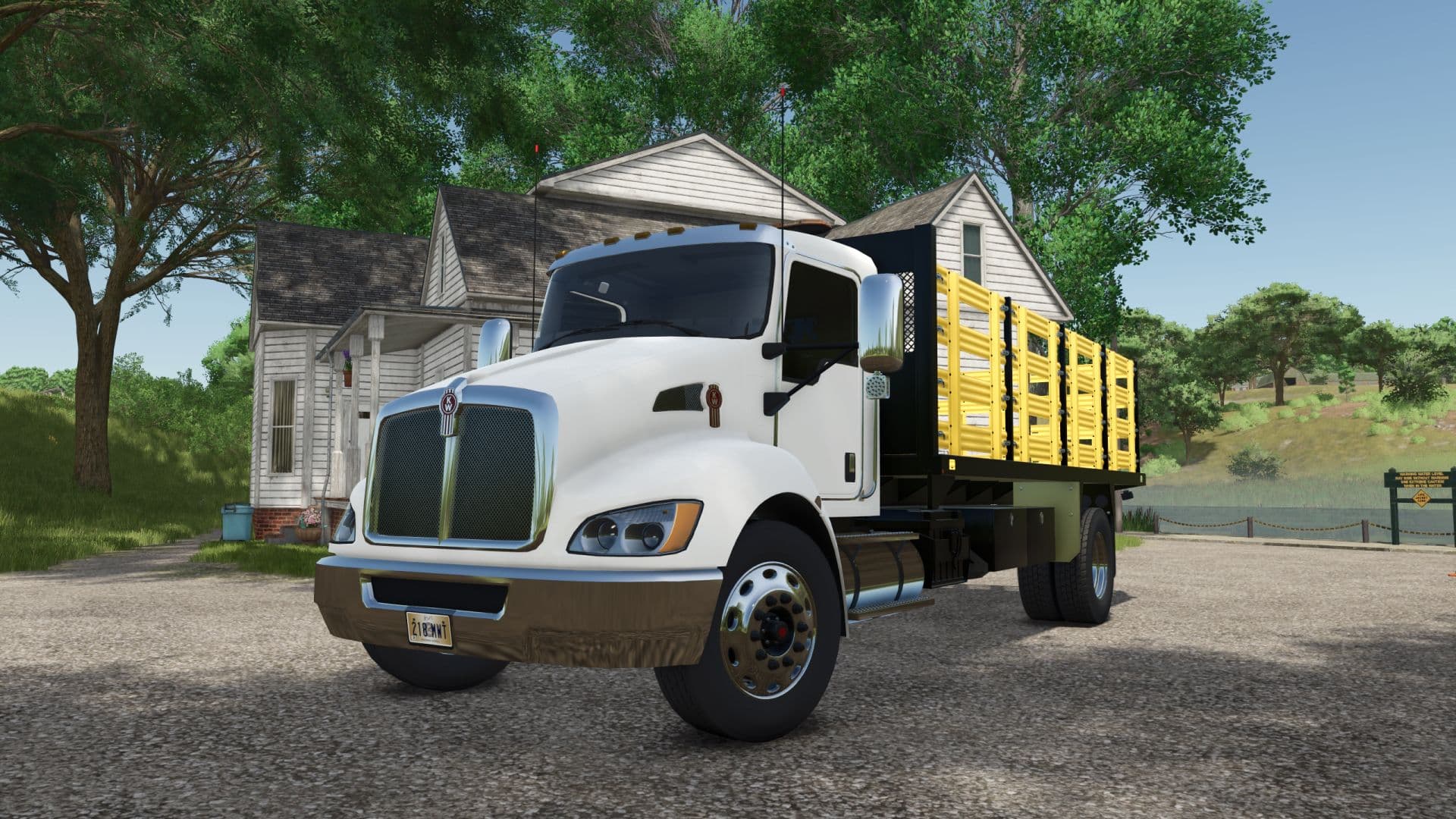 Kenworth T370 Stakebody 3