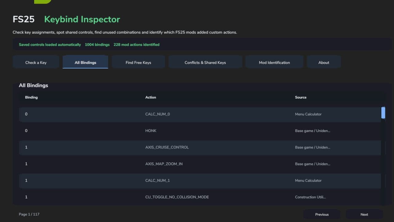 Keybind Inspector 5
