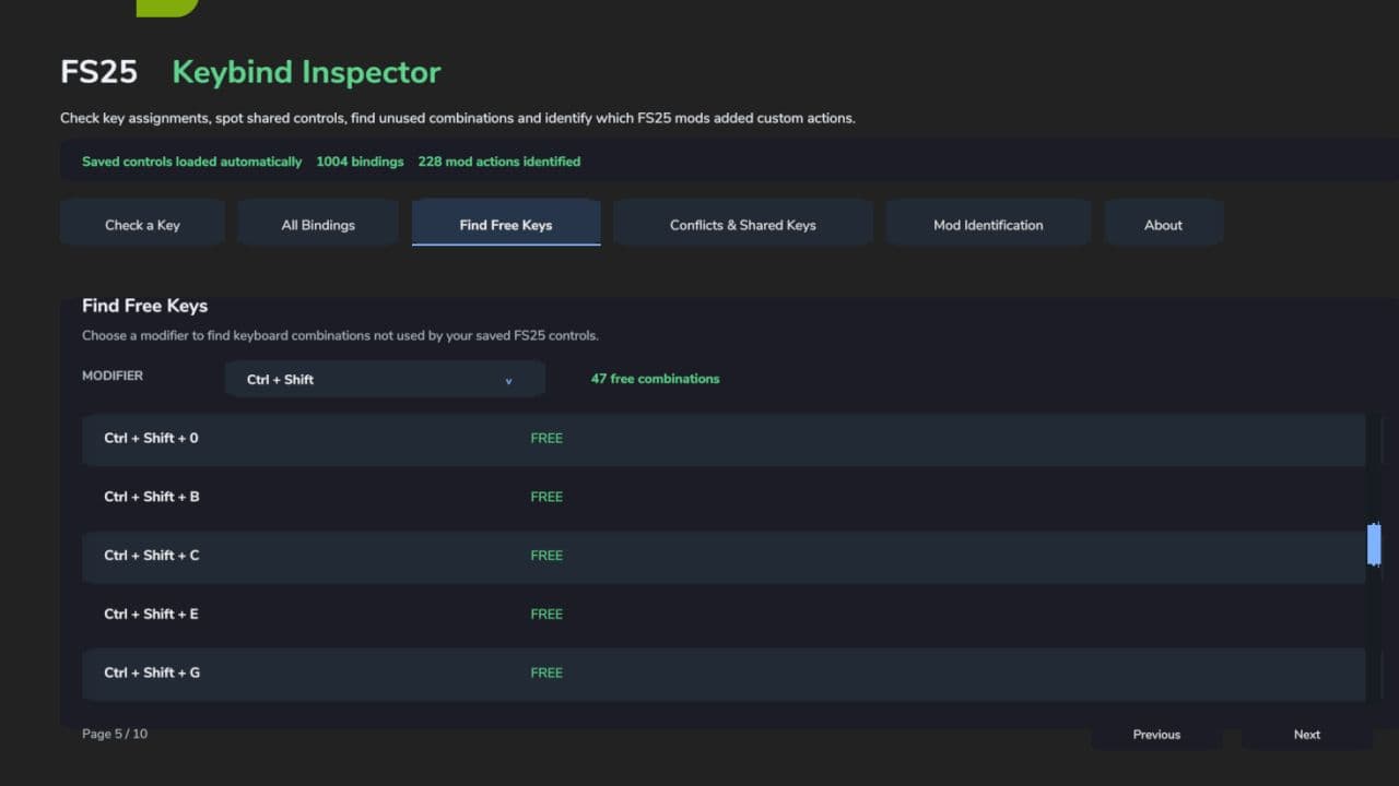 Keybind Inspector 4